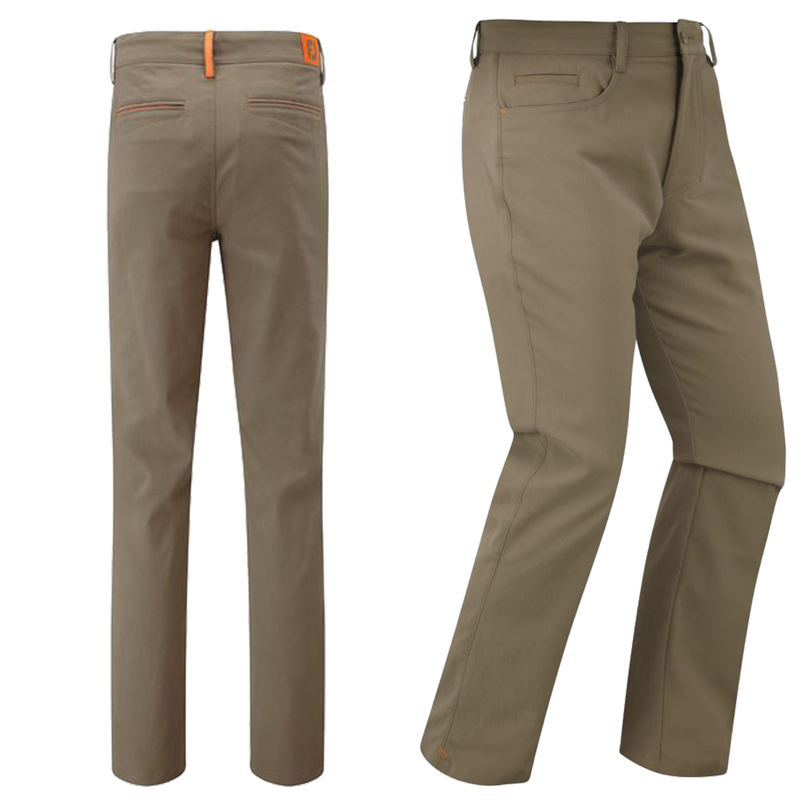 skinny fit golf trousers