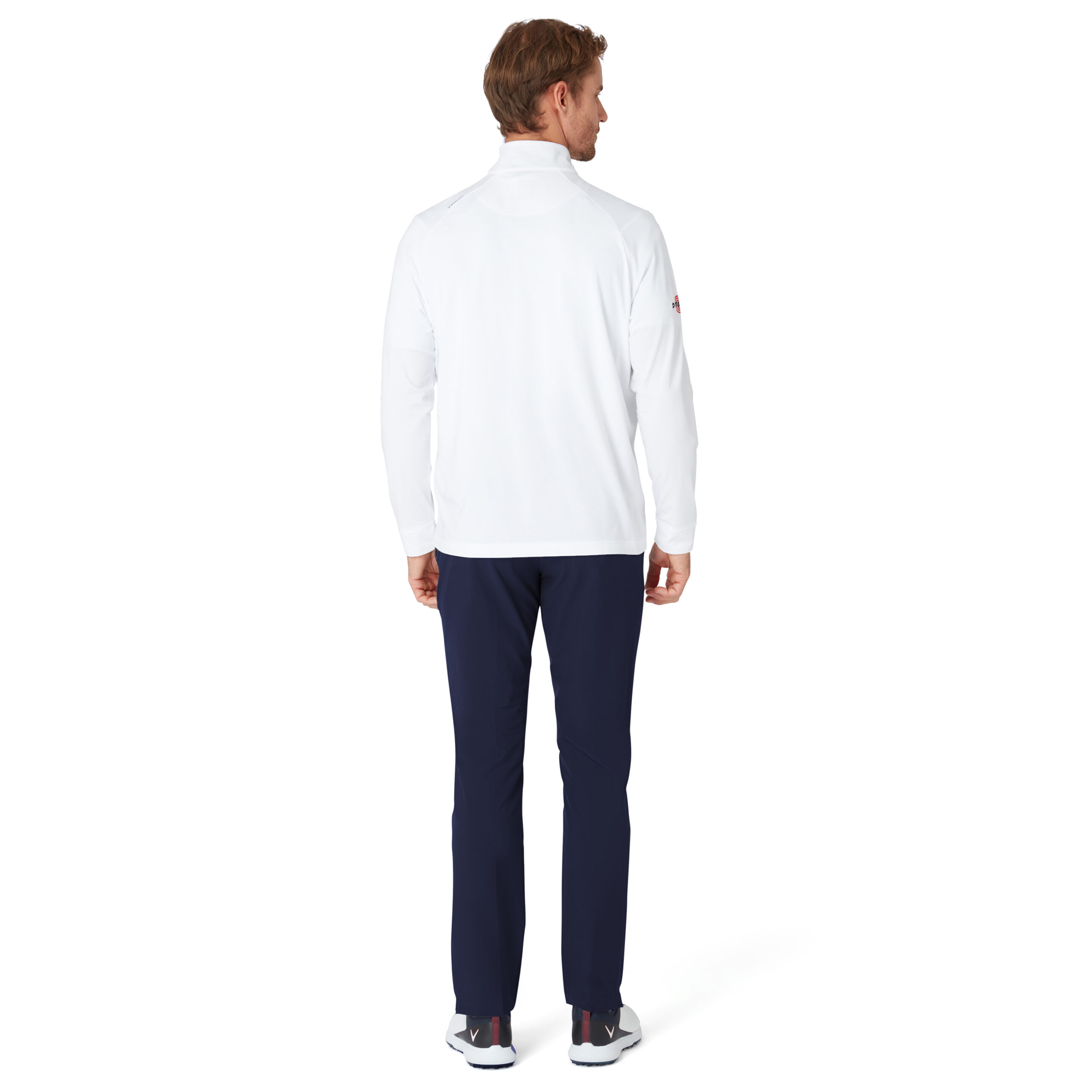 Callaway Golf Mens 2025 Odyssey 1/4 Zip Stretch Wicking Pullover Golf Sweater - Picture 9 of 18