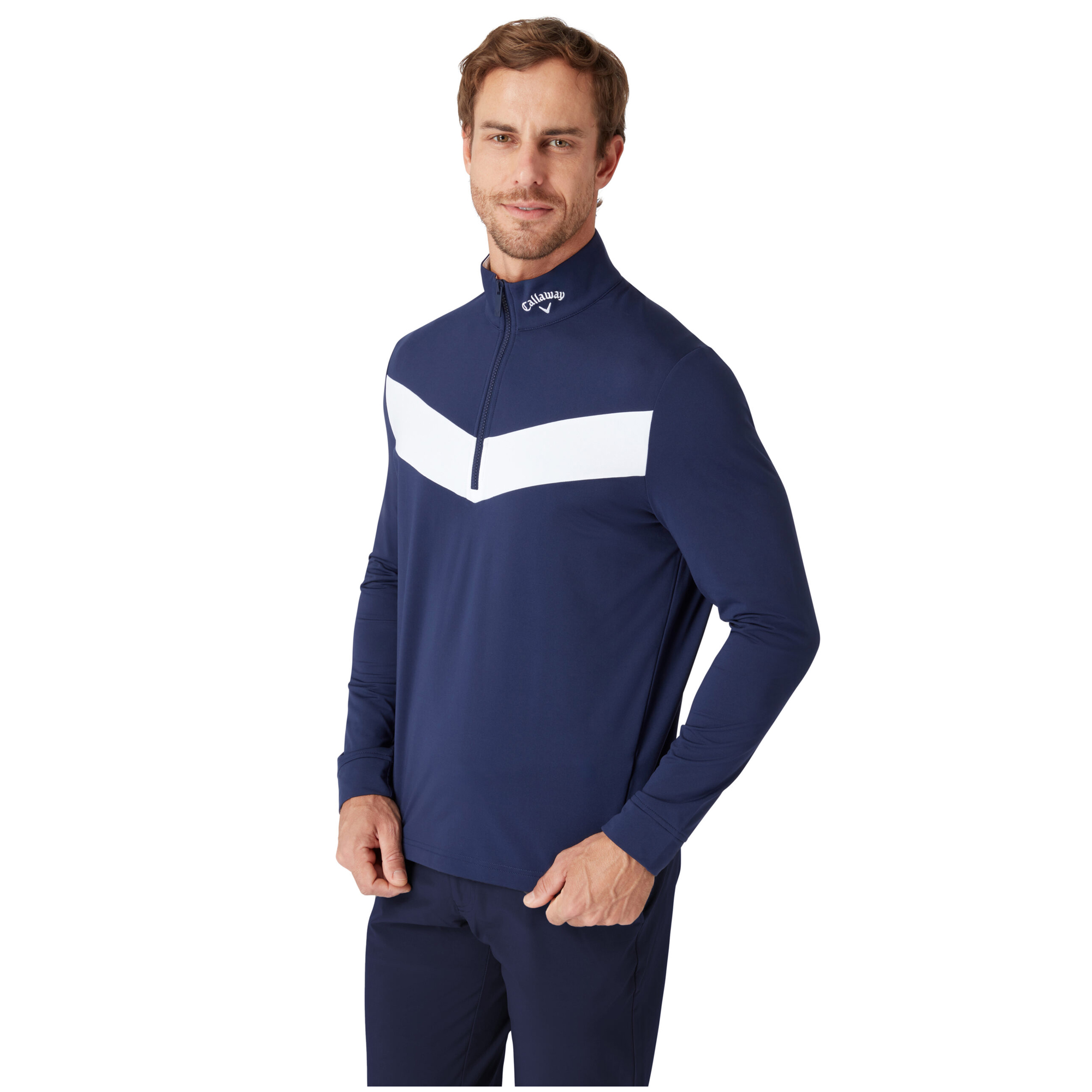 Callaway Golf Mens 2025 Odyssey 1/4 Zip Stretch Wicking Pullover Golf Sweater - Picture 17 of 18