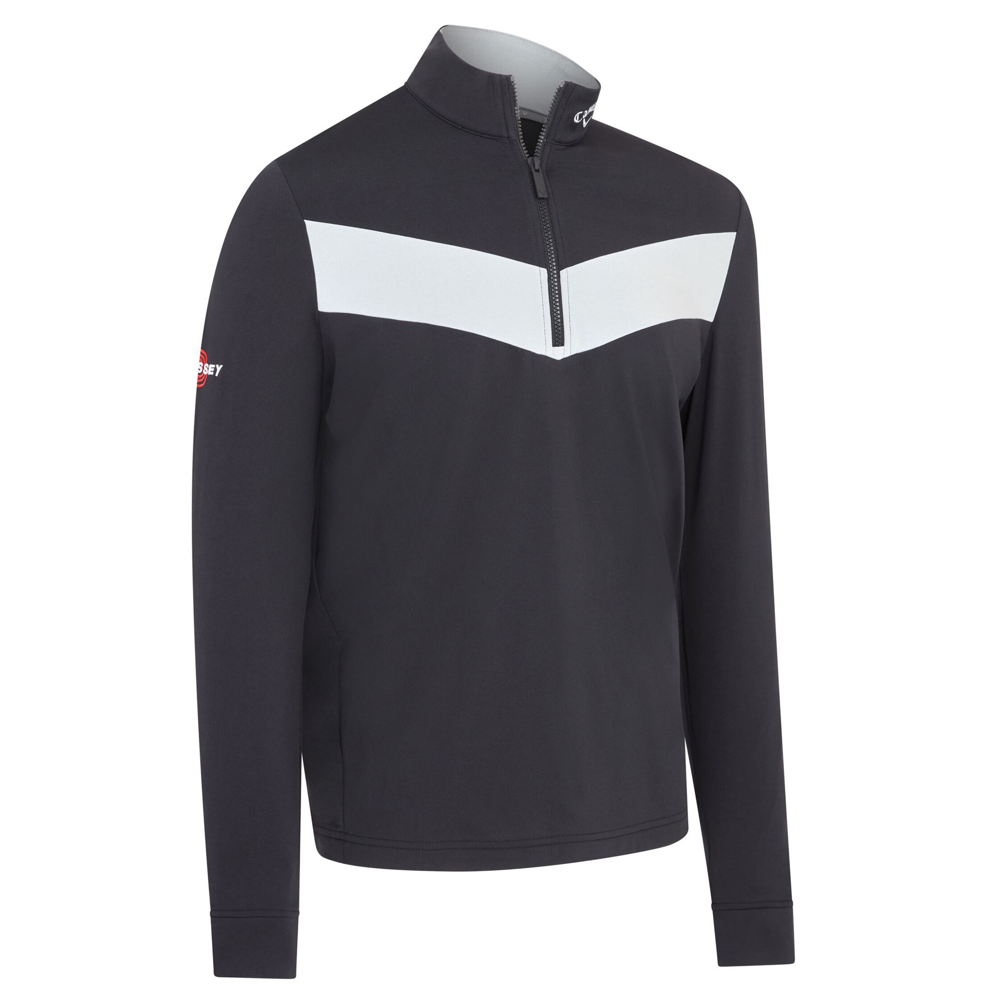 Callaway Golf Mens 2025 Odyssey 1/4 Zip Stretch Wicking Pullover Golf Sweater - Picture 2 of 18