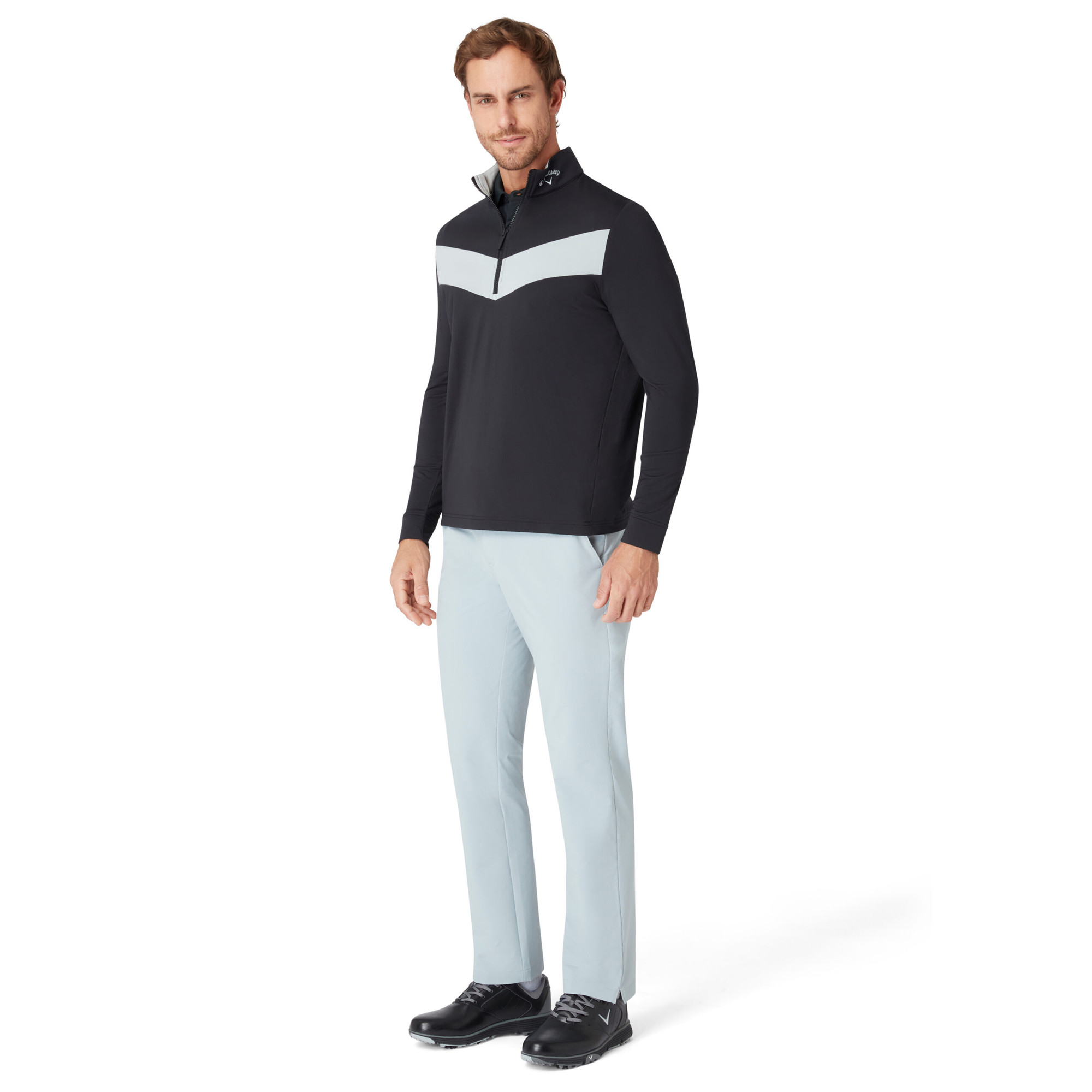 Callaway Golf Mens 2025 Odyssey 1/4 Zip Stretch Wicking Pullover Golf Sweater - Picture 6 of 18