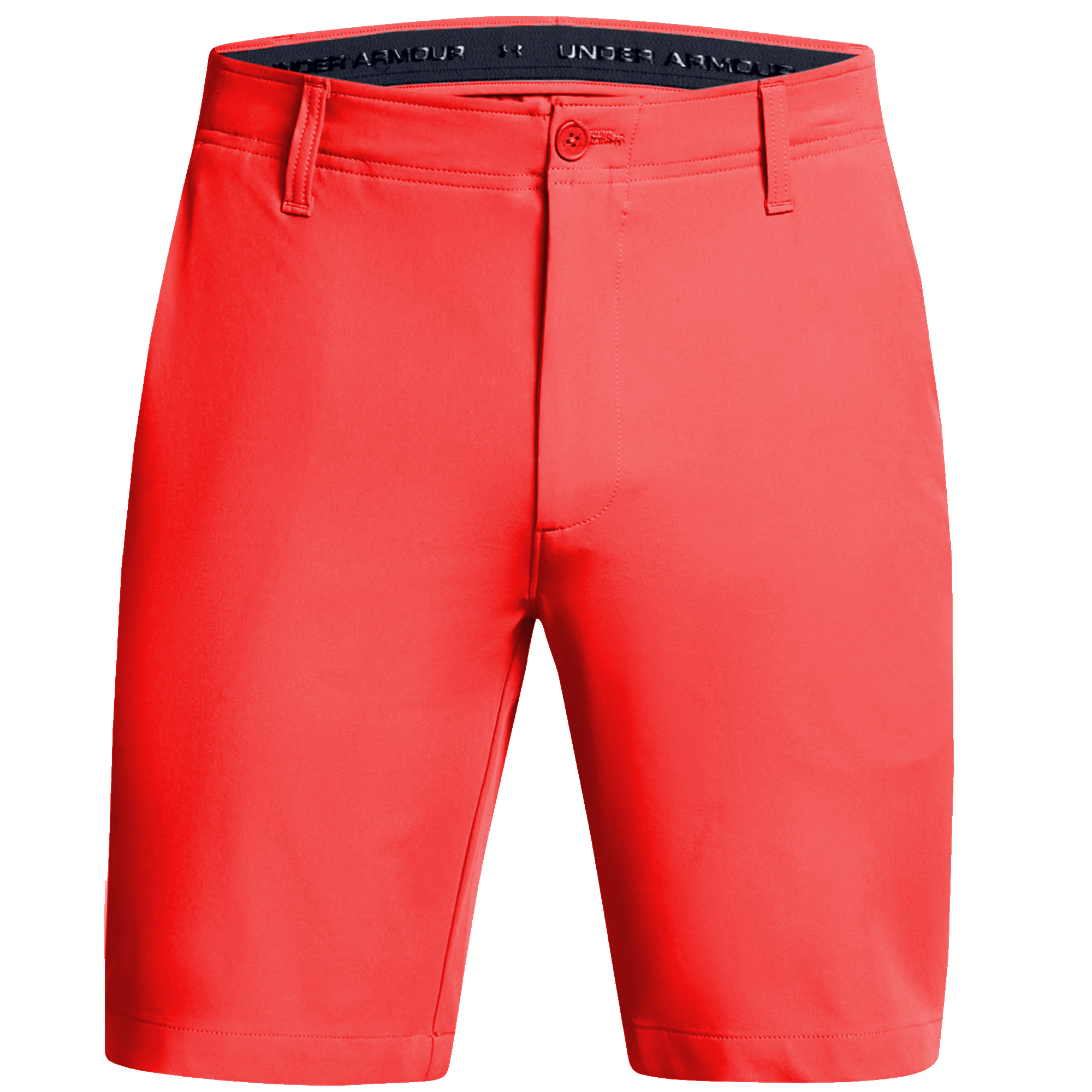Under Armour Mens Golf Drive Tapered Golf Shorts  - Red Solstice