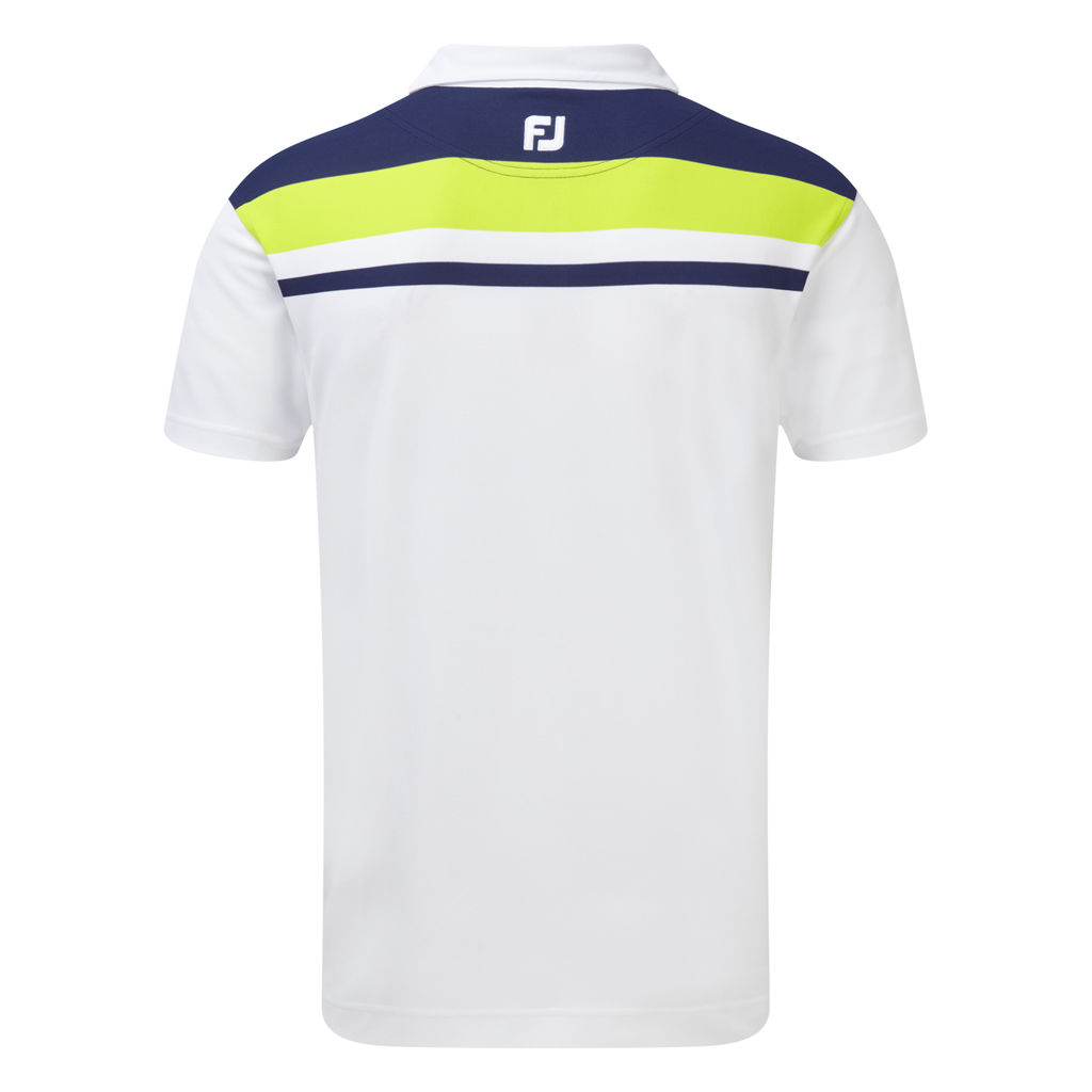 Download FootJoy Mens Stretch Pique Colour Block Yoke Golf Short ...