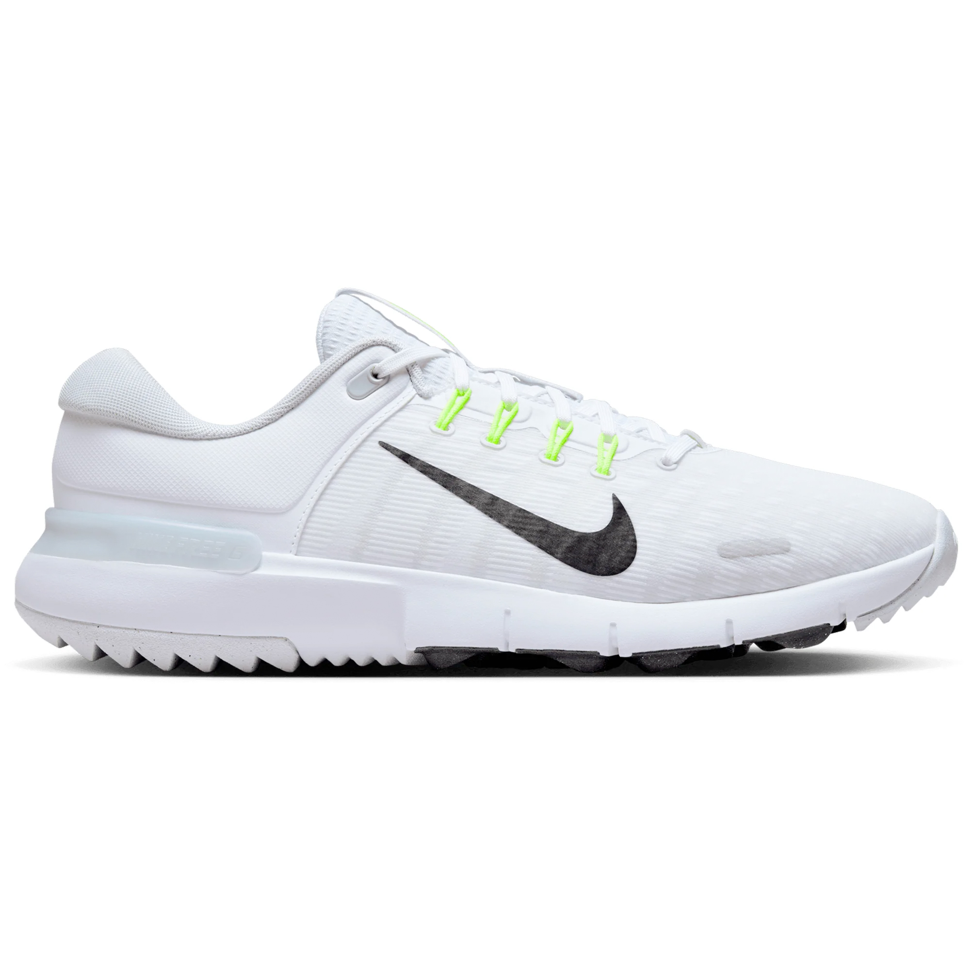 Nike Free Golf NN Golf Shoes  - White/Black/Pure Platinum/Wolf Grey