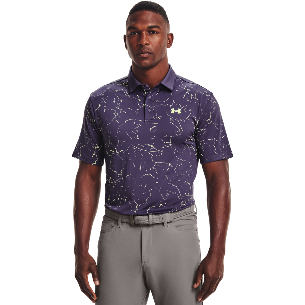 Under Armour Mens Playoff 2.0 Backwoods Print Polo Shirt 