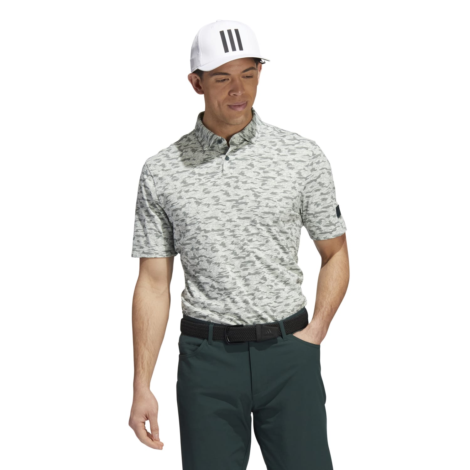 Adidas Go-To Camo Golf Polo Shirt 