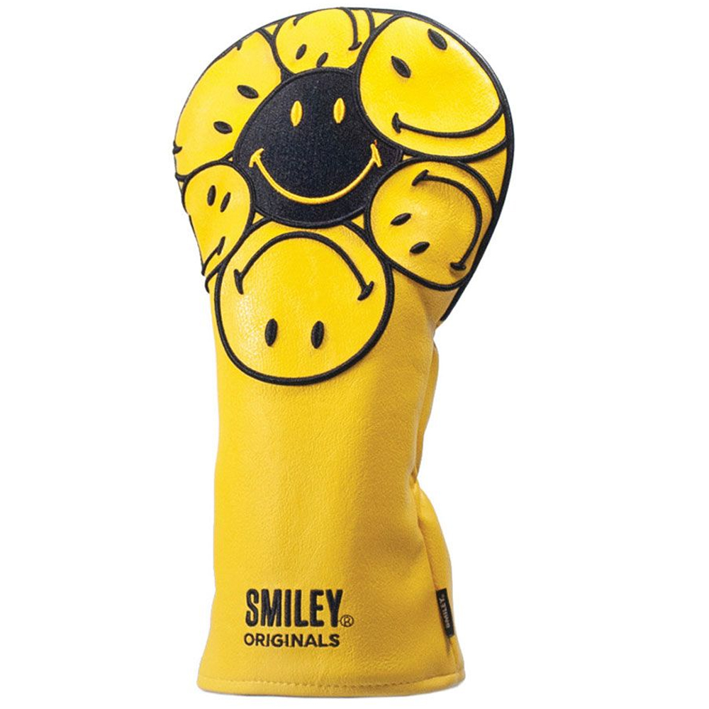 Cheerful Smiley Face Golf Club Headcover
