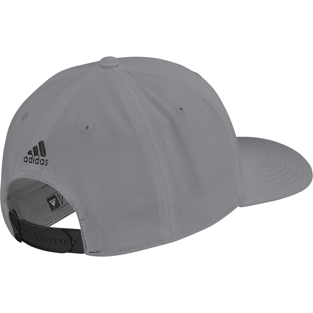 adidas Golf Mens Tour Hat 3-Stripes Baseball Cap  - Grey Three