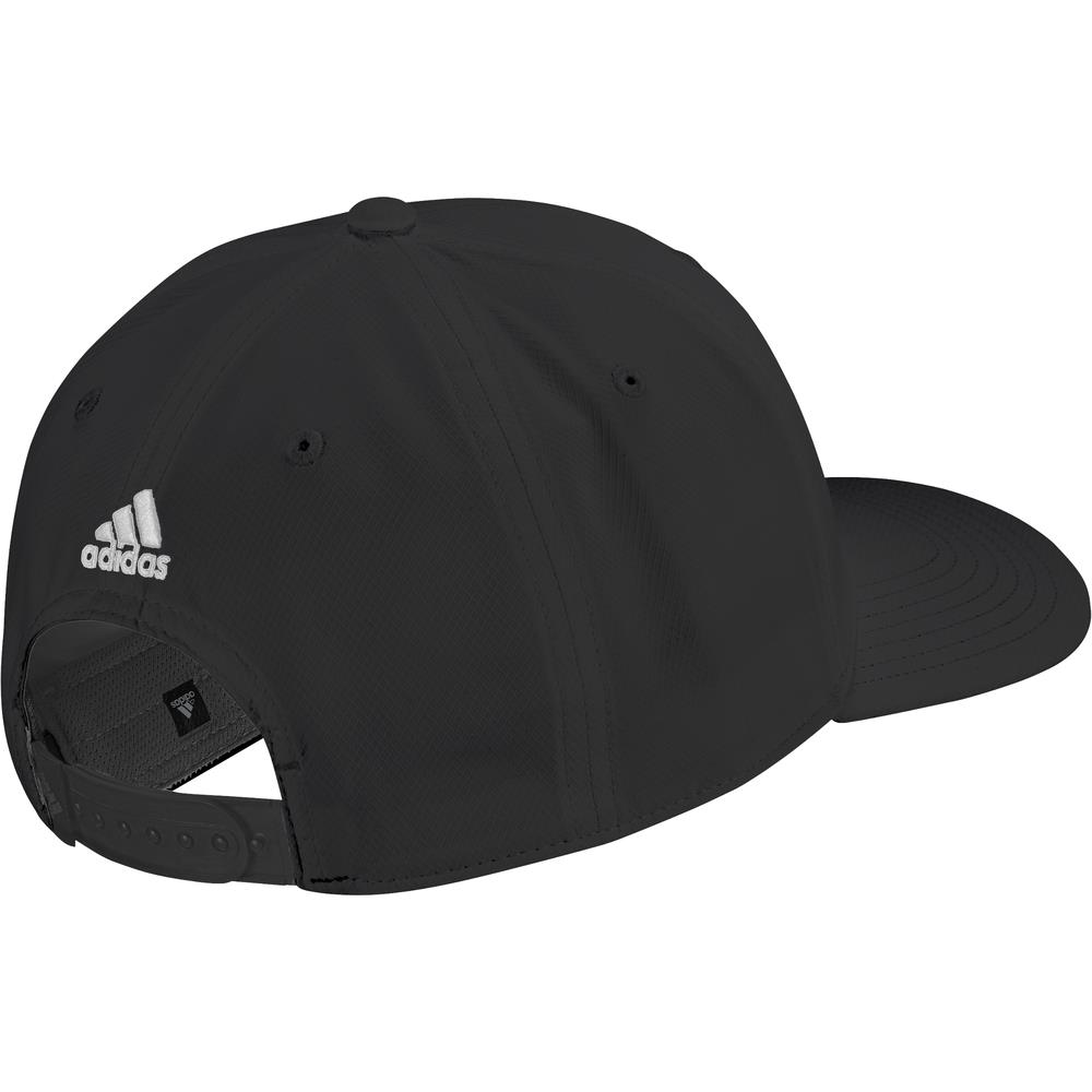 adidas Golf Mens Tour Hat 3-Stripes Baseball Cap  - Black