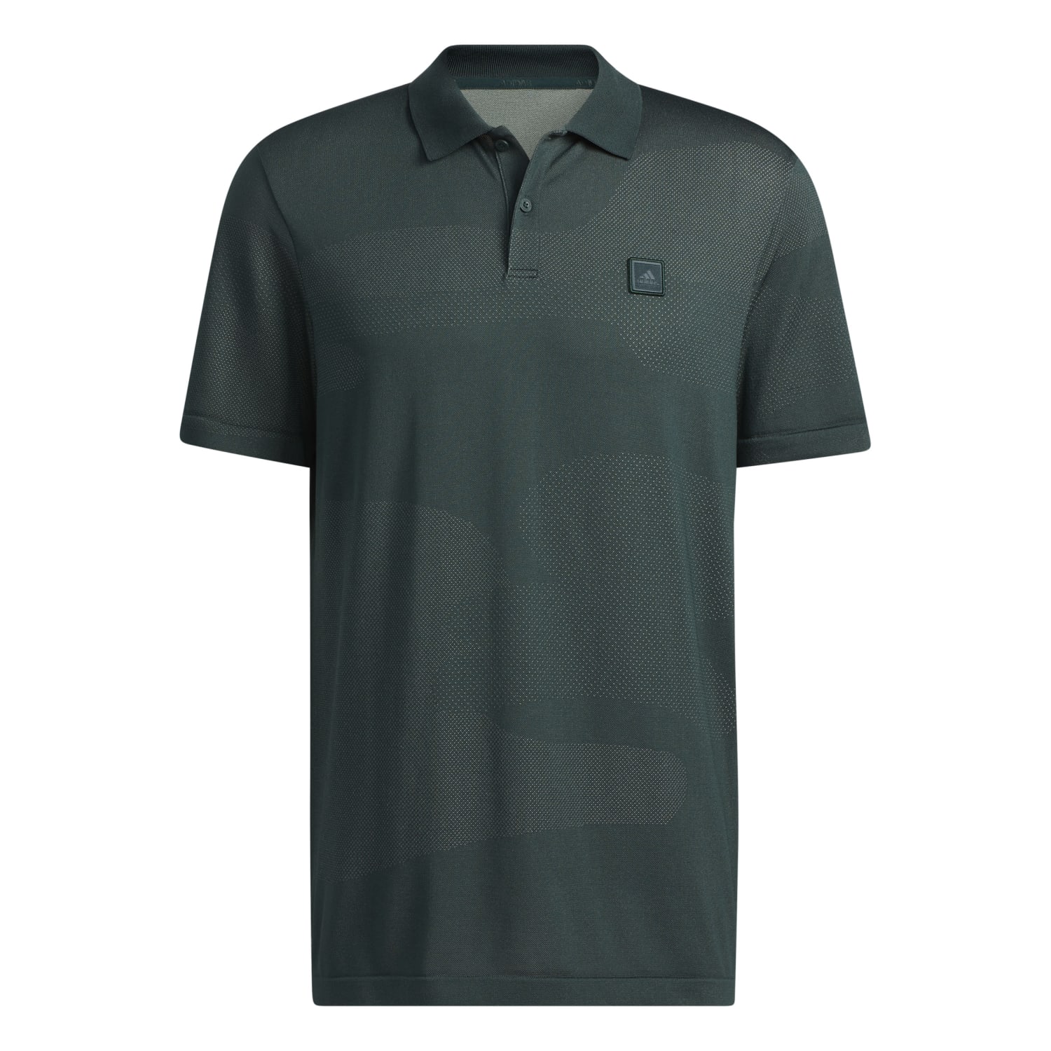 Adidas Go-To Seamless Golf Polo Shirt  - Shadow Green