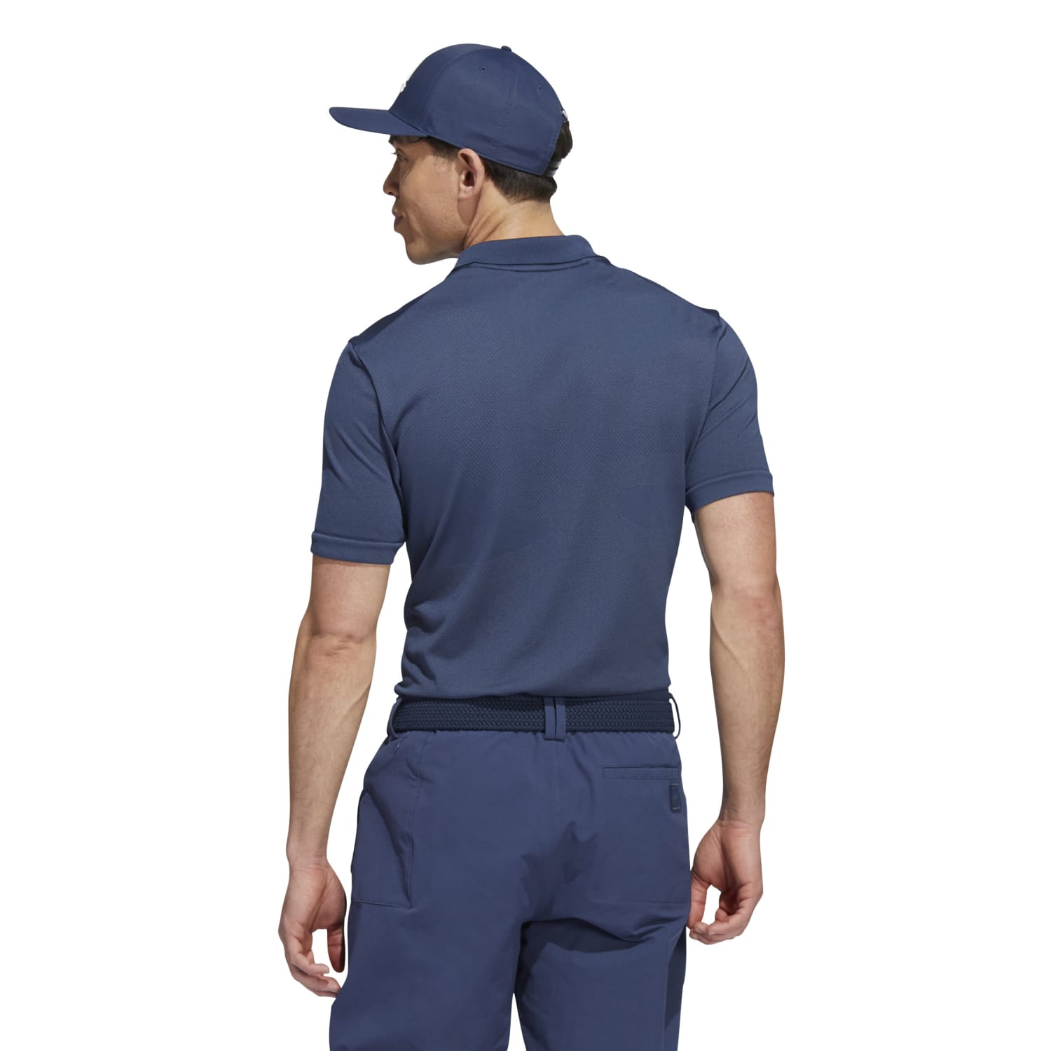 Adidas Go-To Seamless Golf Polo Shirt  - Crew Navy