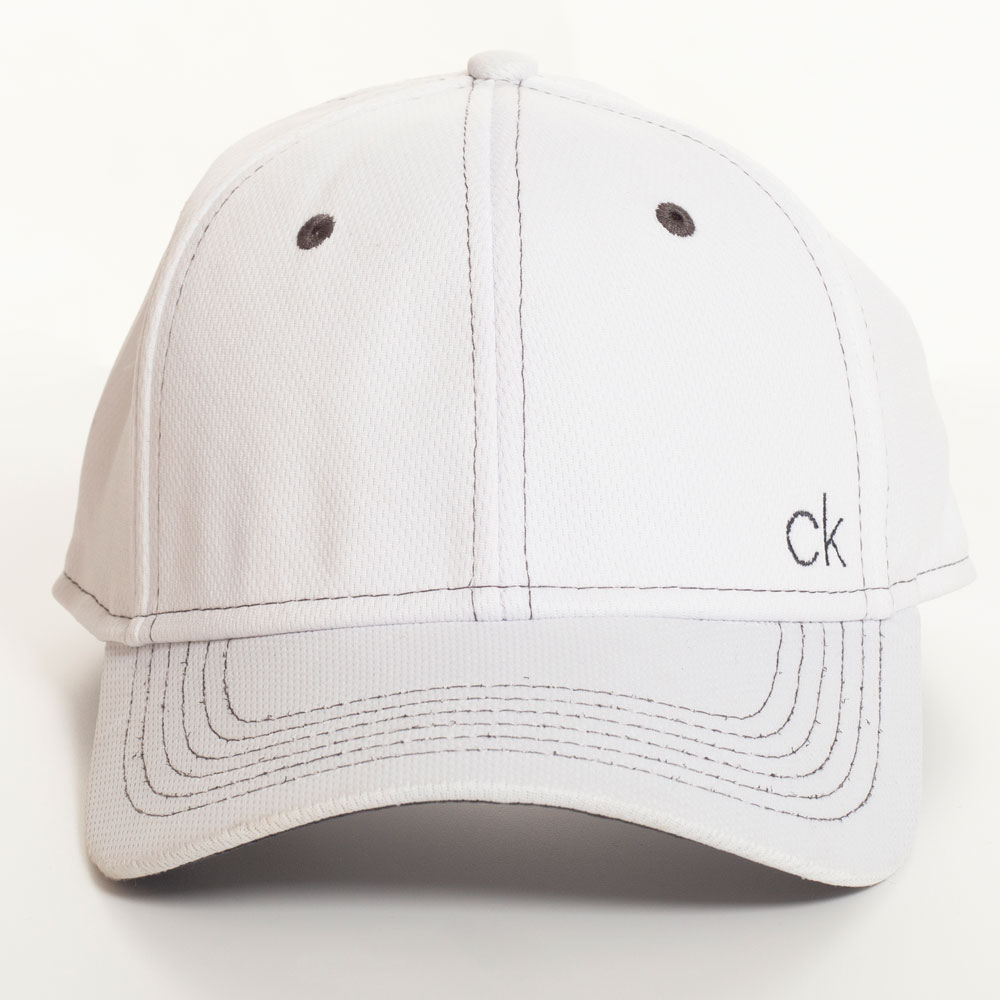 Calvin Klein Golf Mens Tech Baseball Cap  - White