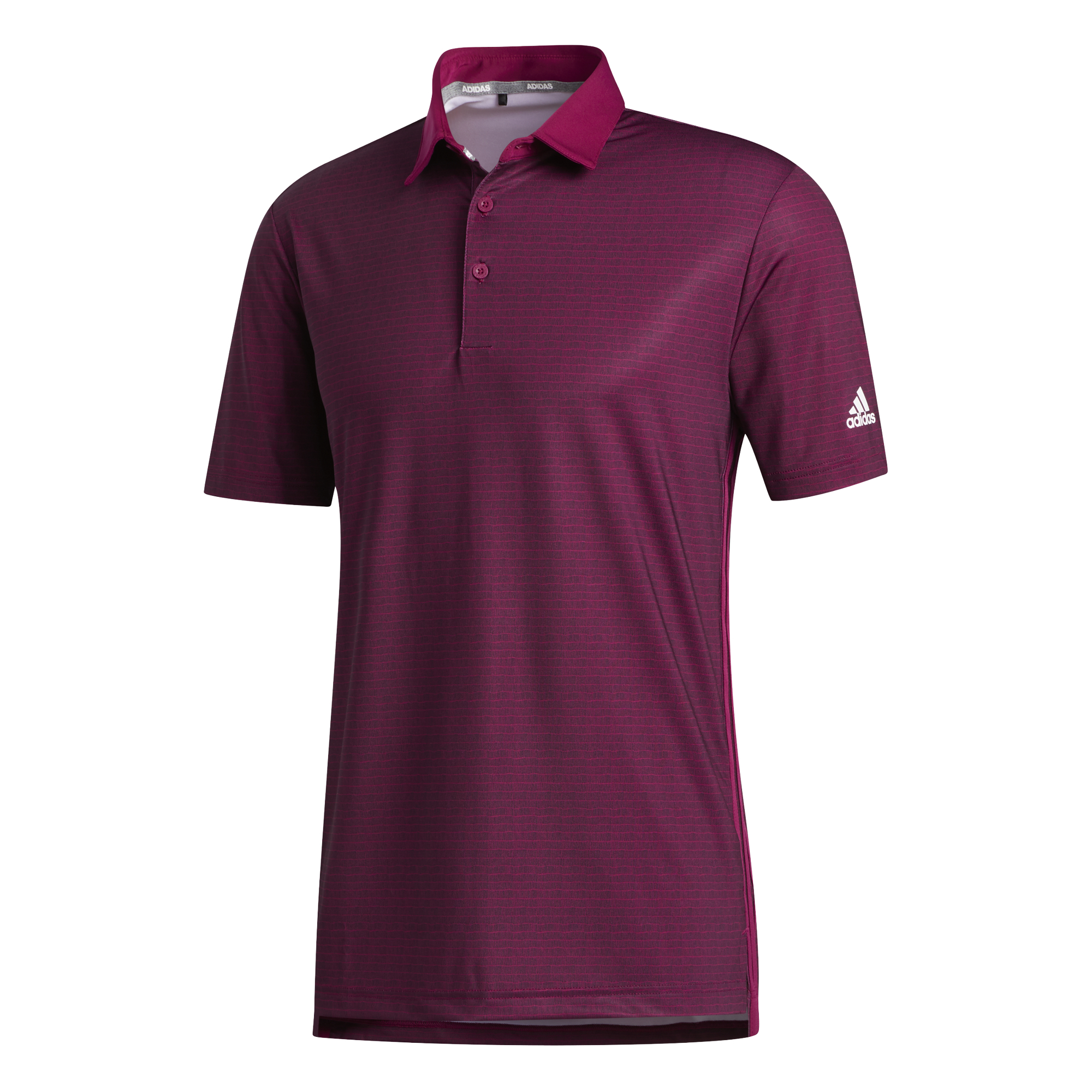 adidas Golf Mens Ultimate365 Polo Shirt  - Power Berry