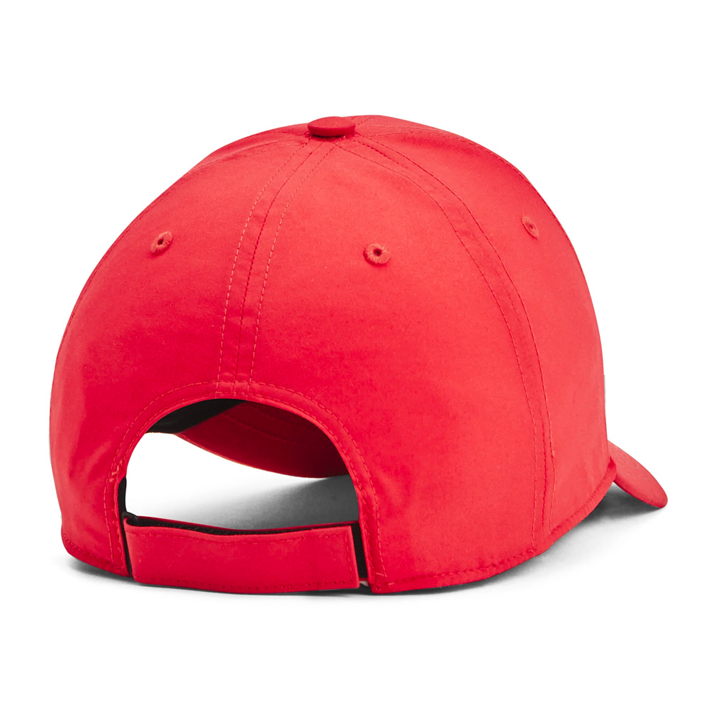 Under Armour Mens UA Golf96 Adjustable Hat Cap  - Red Solstice