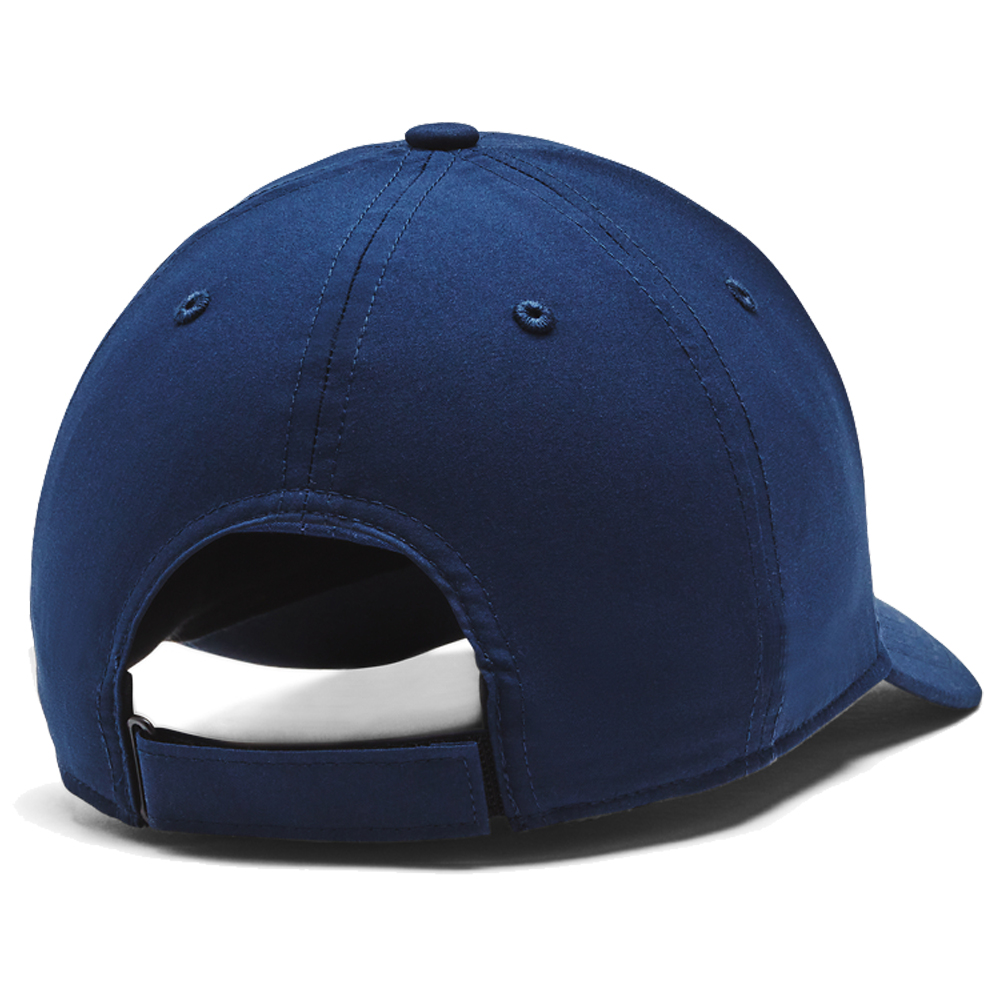 Under Armour Mens UA Golf96 Adjustable Hat Cap  - Midnight Navy/White