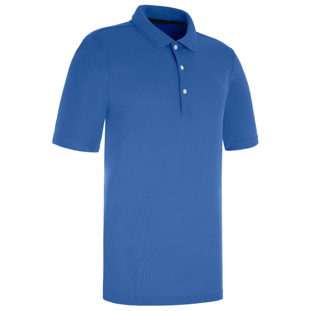 ProQuip Golf Mens Pro Tech Plain Polo Shirt  - Royal