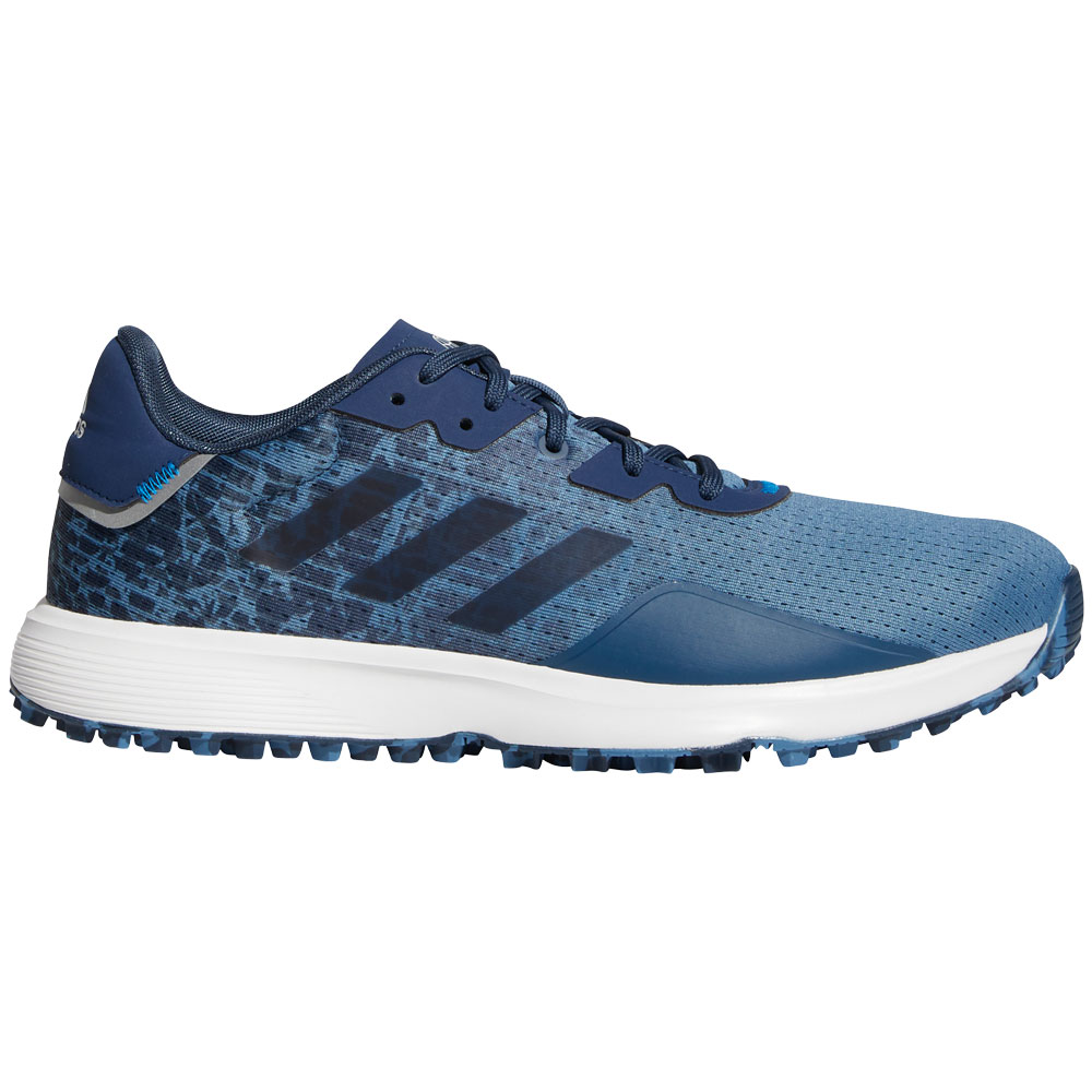 adidas S2G SL Mens Spikeless Golf Shoes  - Altered Blue/Crew Navy