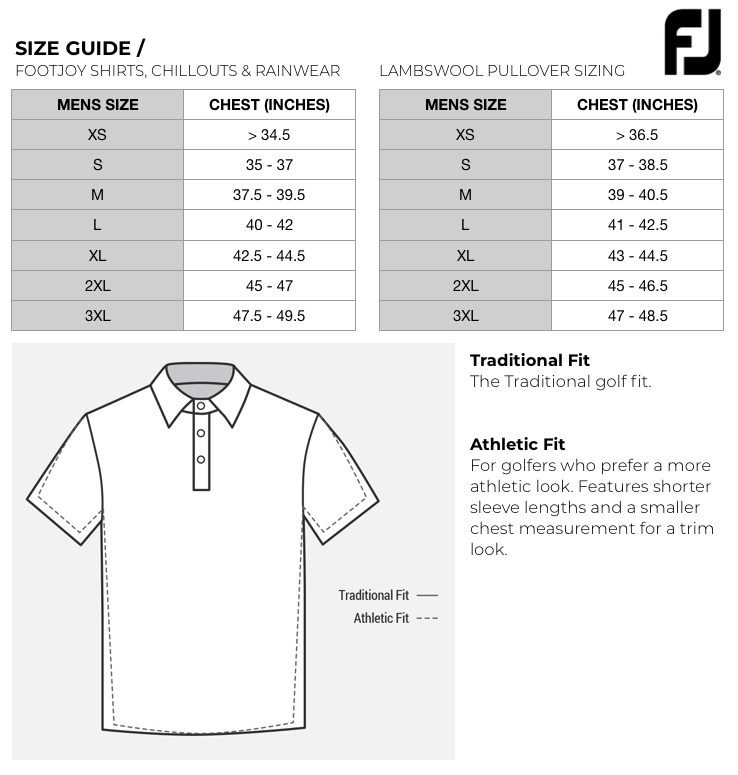 FootJoy Mens Stretch Pique Solid Knit Collar Golf Polo Shirt (Cobalt ...