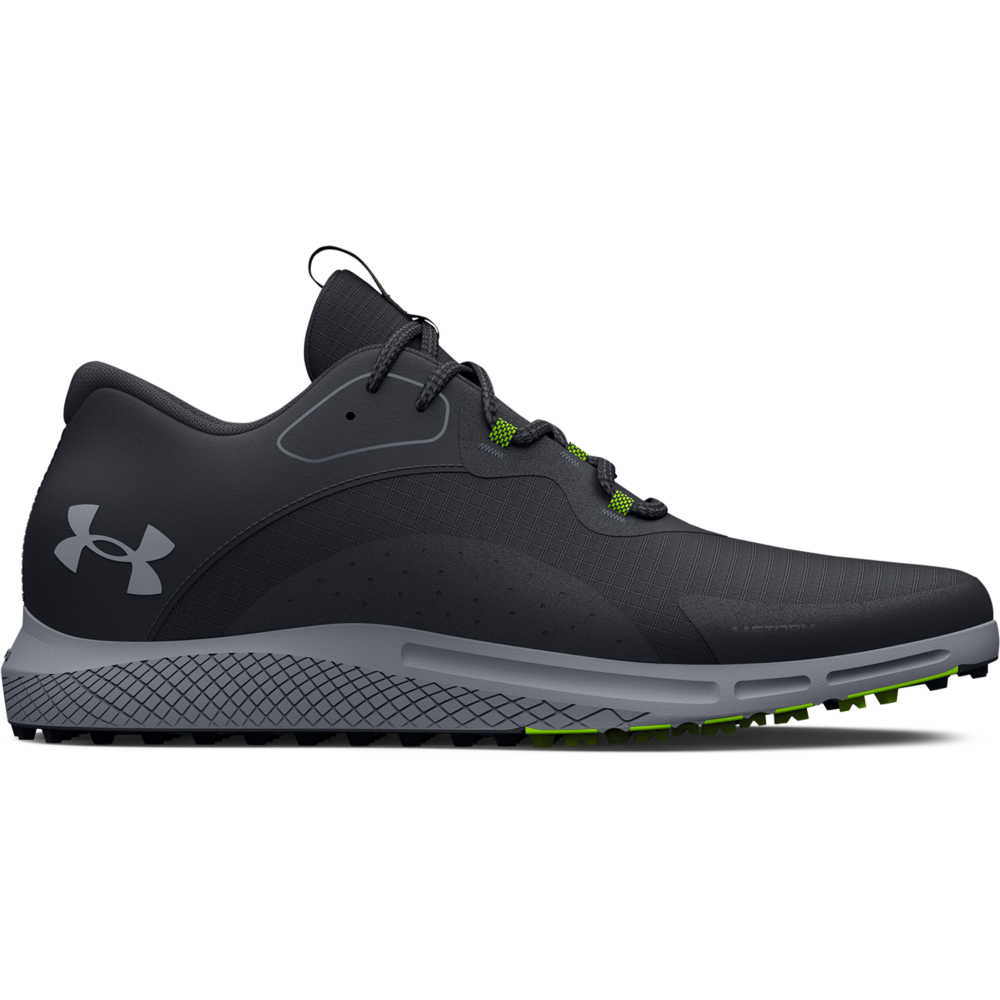 Under Armour UA Charged Draw 2 SL Mens Spikeless Golf Shoes  - Black