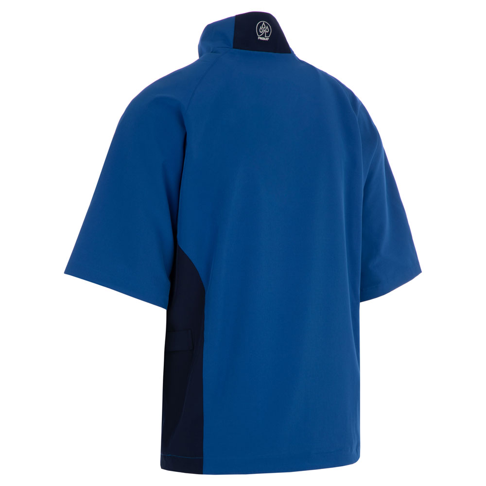 Proquip Pro Tech Short Sleeve Windshirt  - Royal/Navy