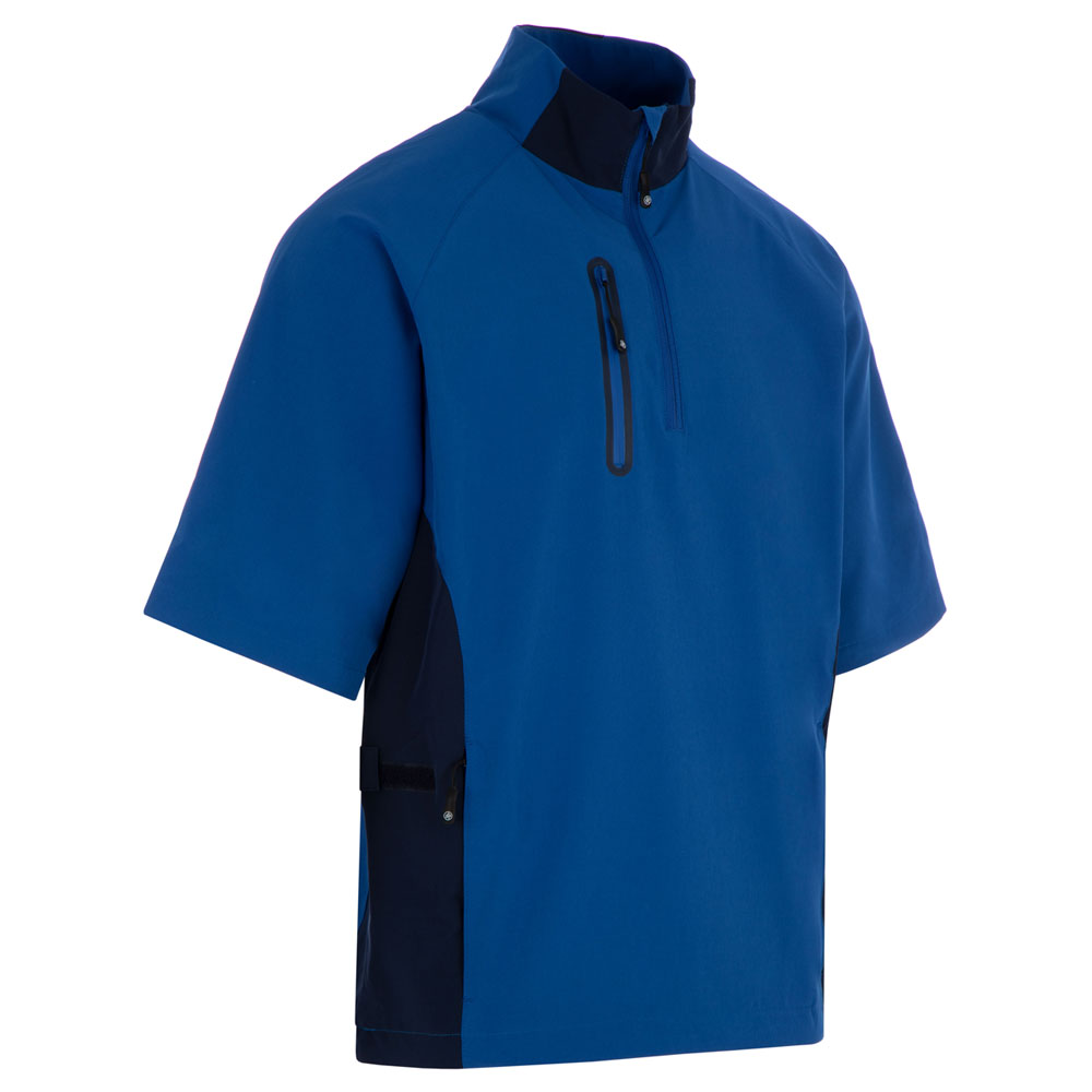 Proquip Pro Tech Short Sleeve Windshirt  - Royal/Navy