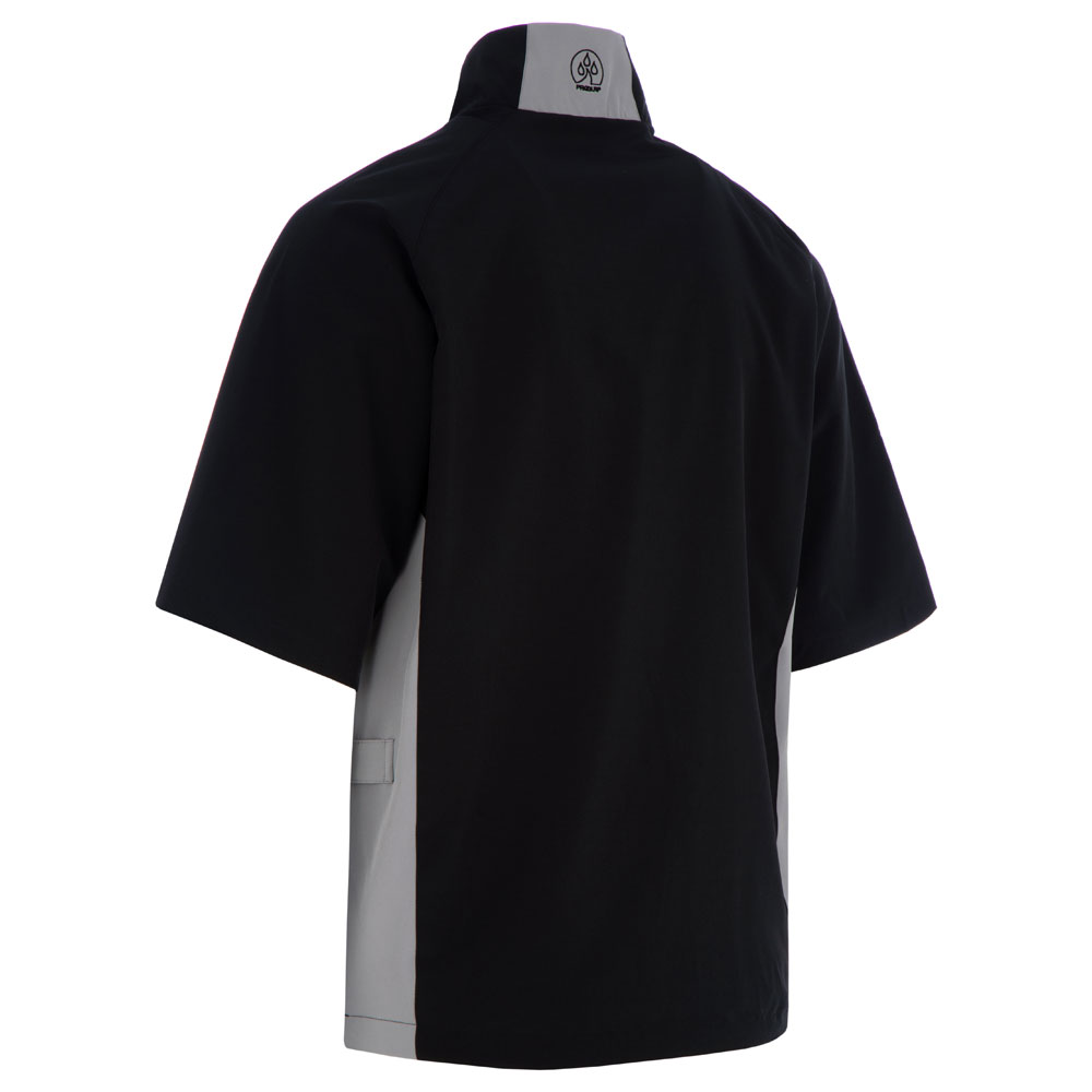 Proquip Pro Tech Short Sleeve Windshirt  - Black/Grey