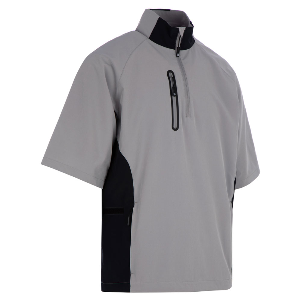 Proquip Pro Tech Short Sleeve Windshirt  - Grey/Black