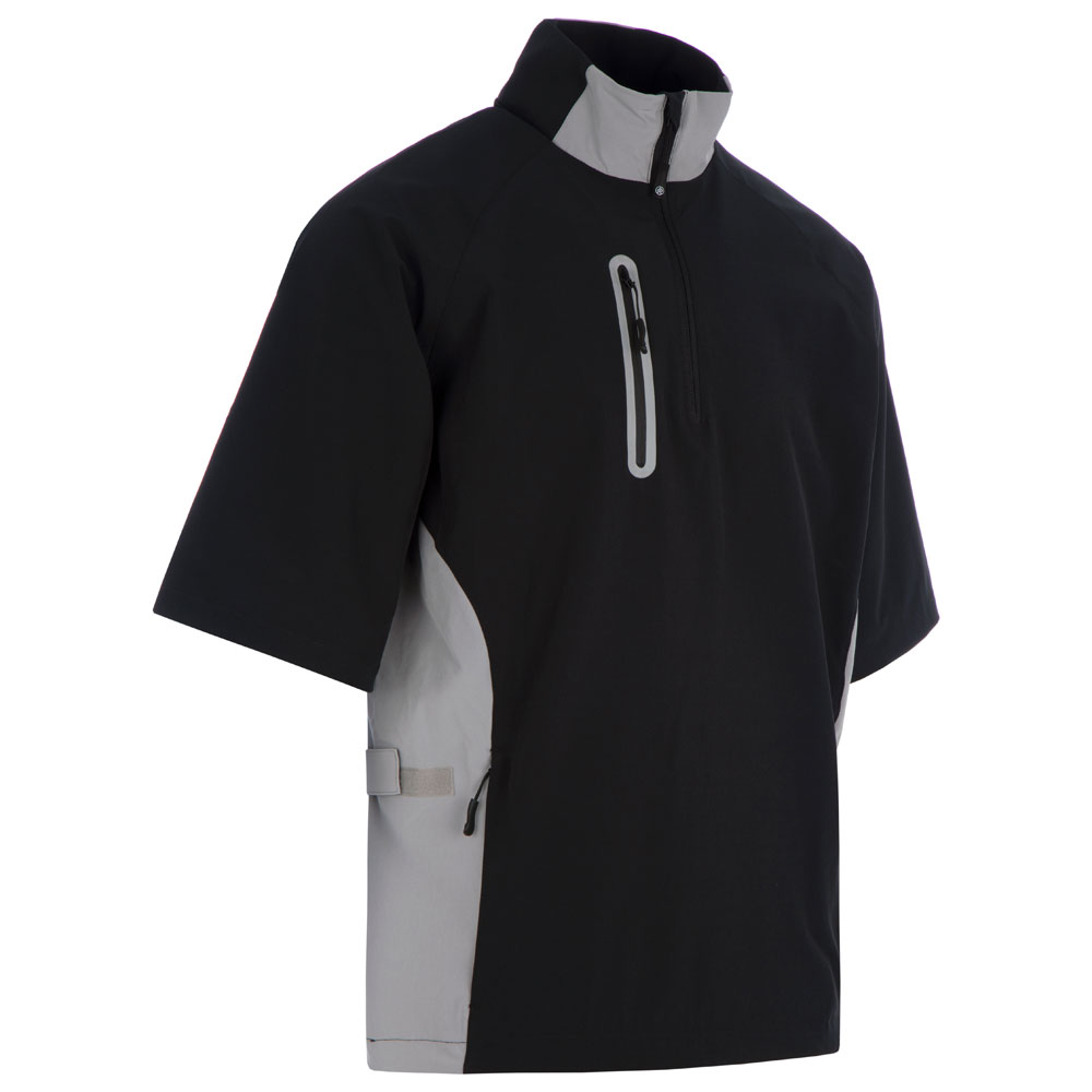 Proquip Pro Tech Short Sleeve Windshirt  - Black/Grey