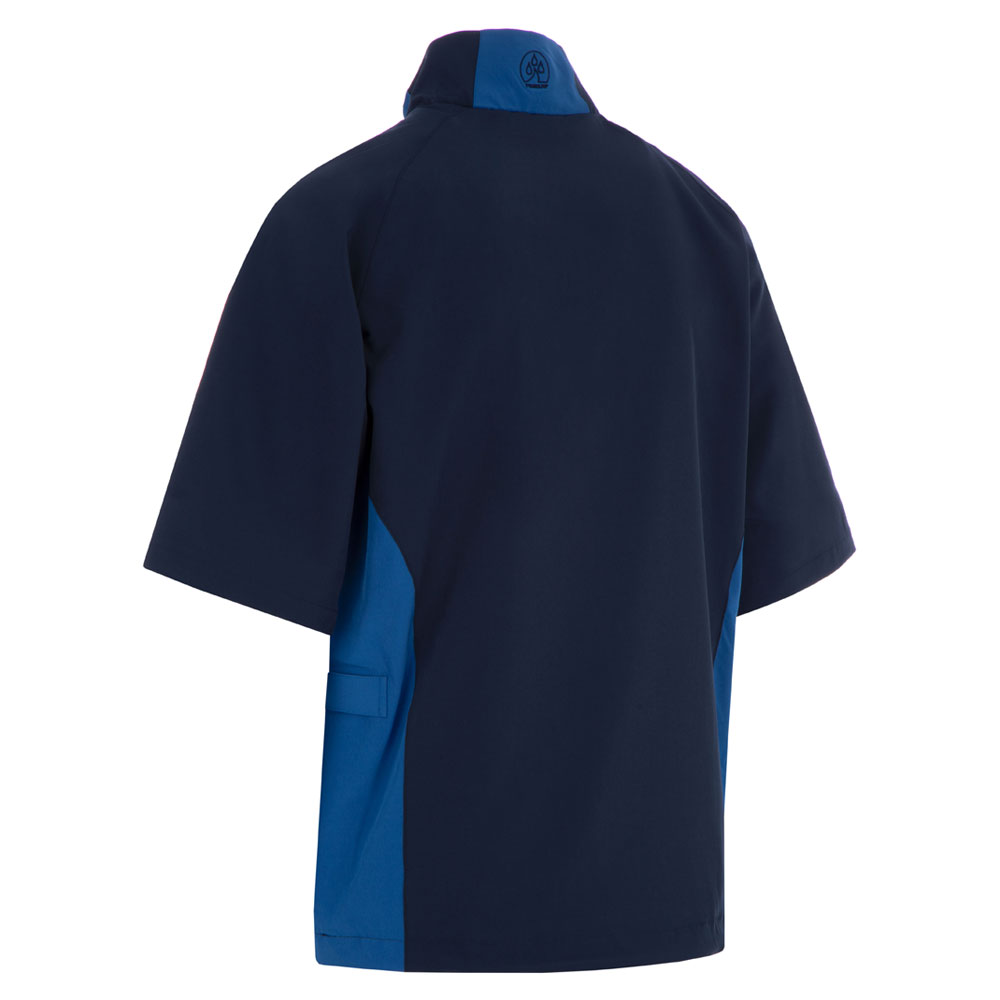 Proquip Pro Tech Short Sleeve Windshirt  - Navy/Royal