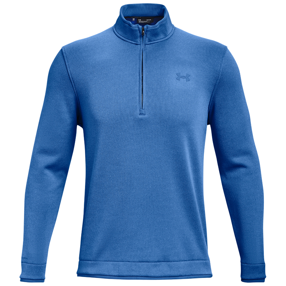 Under Armour Golf Mens Storm Sweater Fleece 1/4 Zip  - Victory Blue