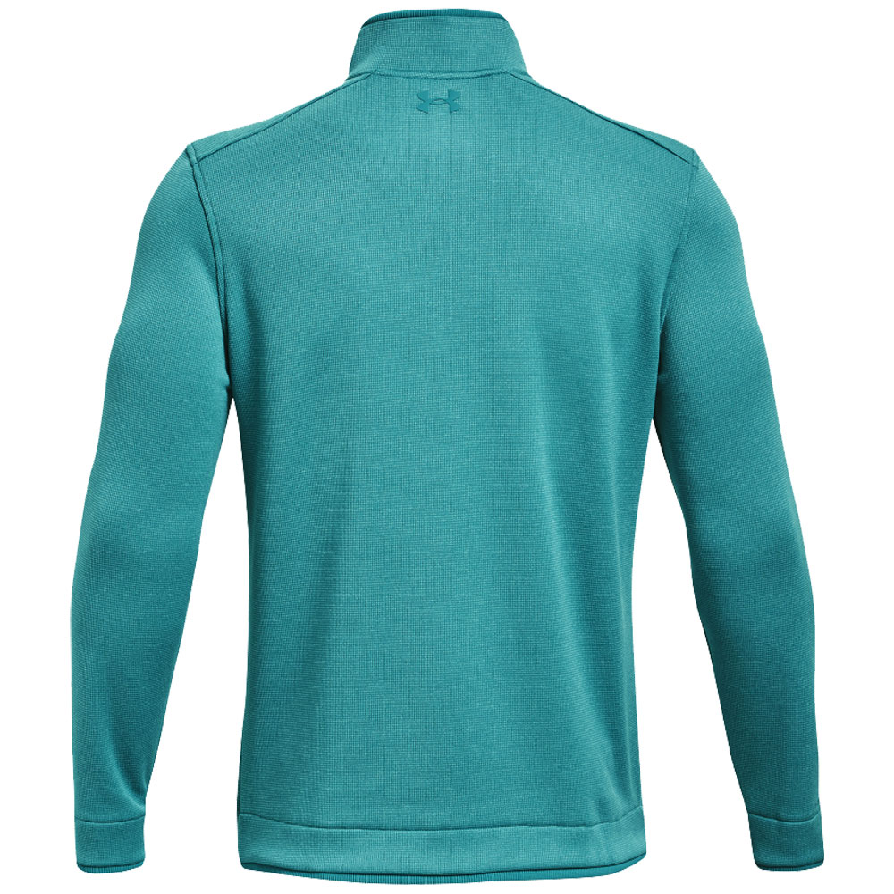 Under Armour Golf Mens Storm Sweater Fleece 1/4 Zip  - Cerulean