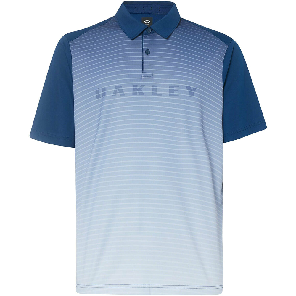 Oakley Golf J Joyce Gradient Mens Polo Shirt  - Dark Blue