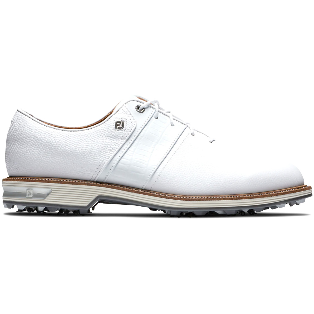FootJoy DryJoys Premiere Series Packard Mens Golf Shoes  - White