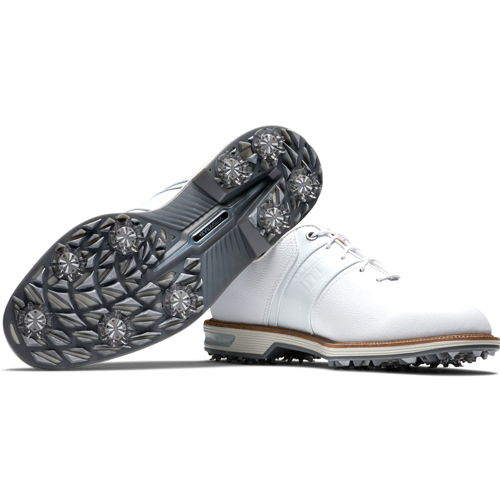 FootJoy DryJoys Premiere Series Packard Mens Golf Shoes (White)