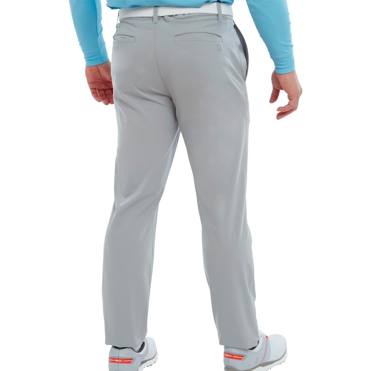 FootJoy FJ Mens Par Golf Trousers - Tapered Fit  - Grey