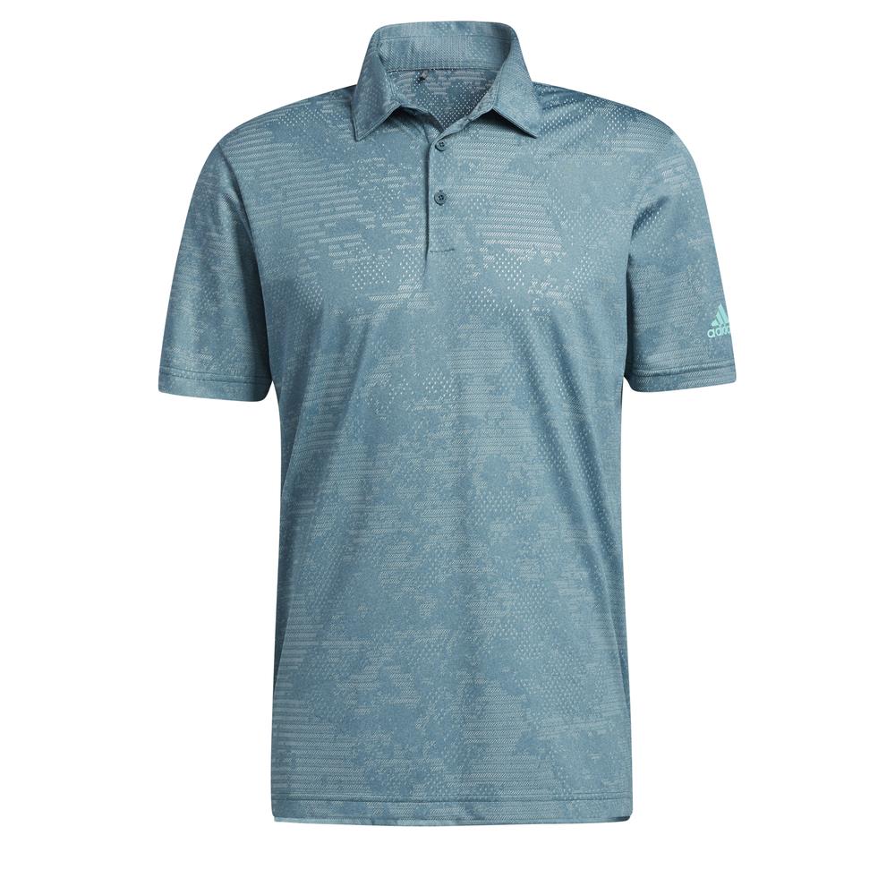 adidas Ultimate365 Camo Mens Golf Polo Shirt 
