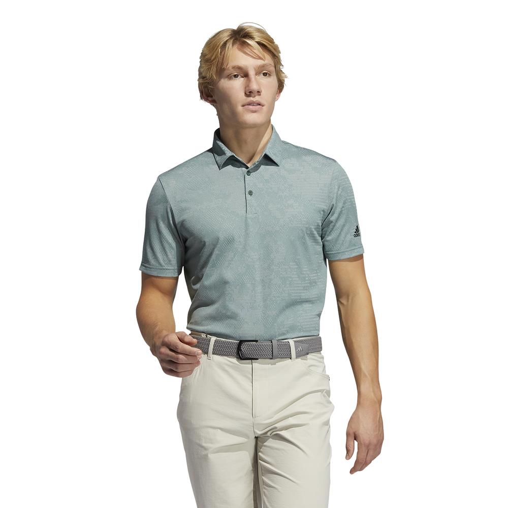 adidas Ultimate365 Camo Mens Golf Polo Shirt 