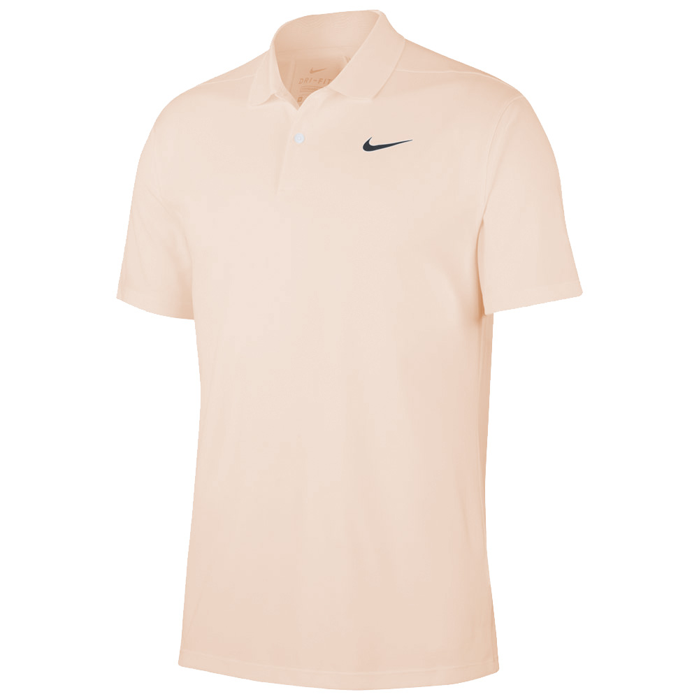 Nike Dry-Fit Victory Solid Golf Polo Shirt  - Crimson Tint