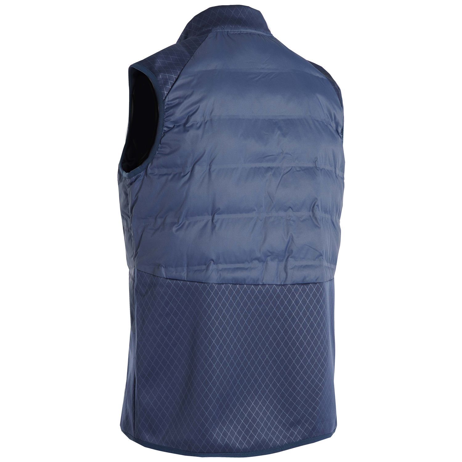 Proquip Mens Blizzard Quilted Puffer Golf Gilet  - Navy