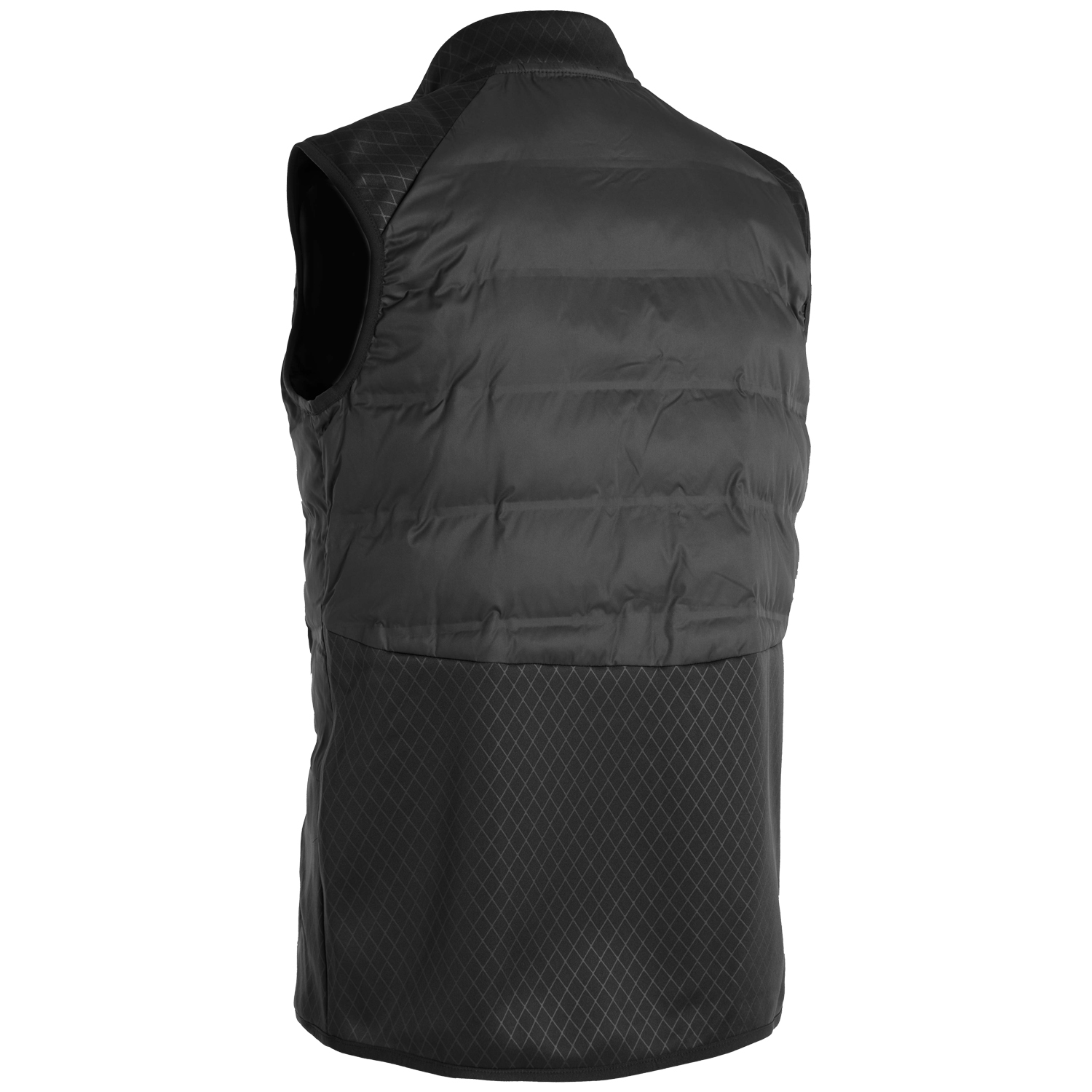 Proquip Mens Blizzard Quilted Puffer Golf Gilet  - Black