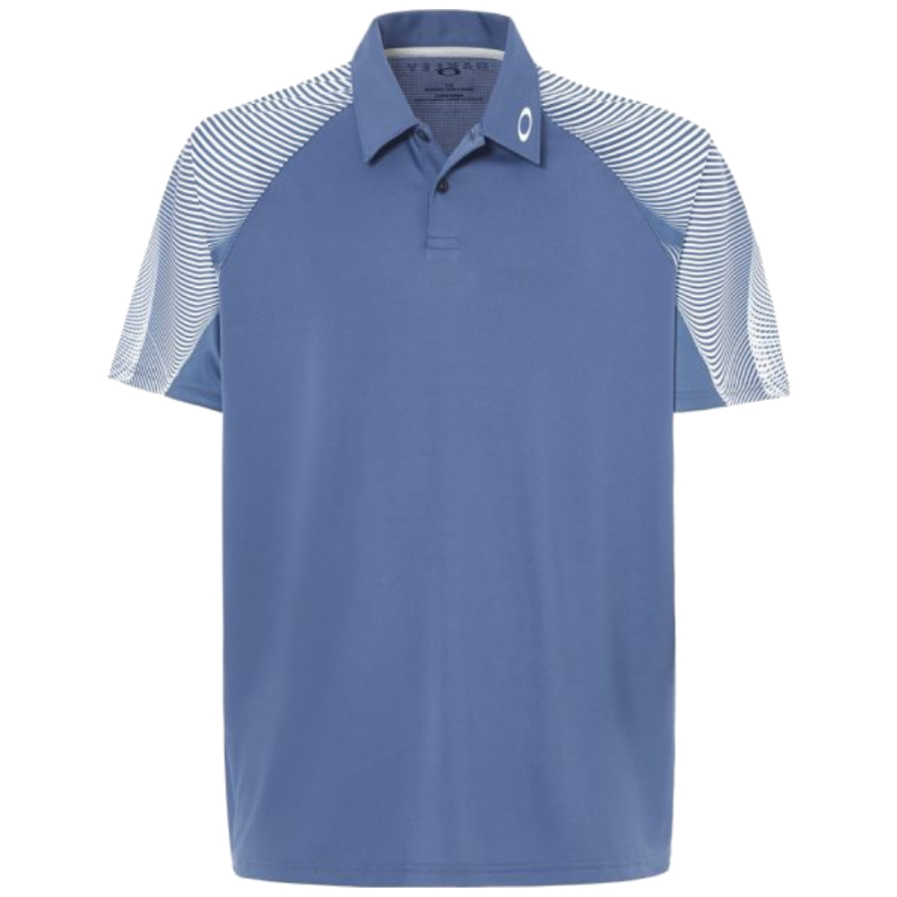 Oakley Golf Aero Motion Mens Polo Shirt  - Ensign Blue