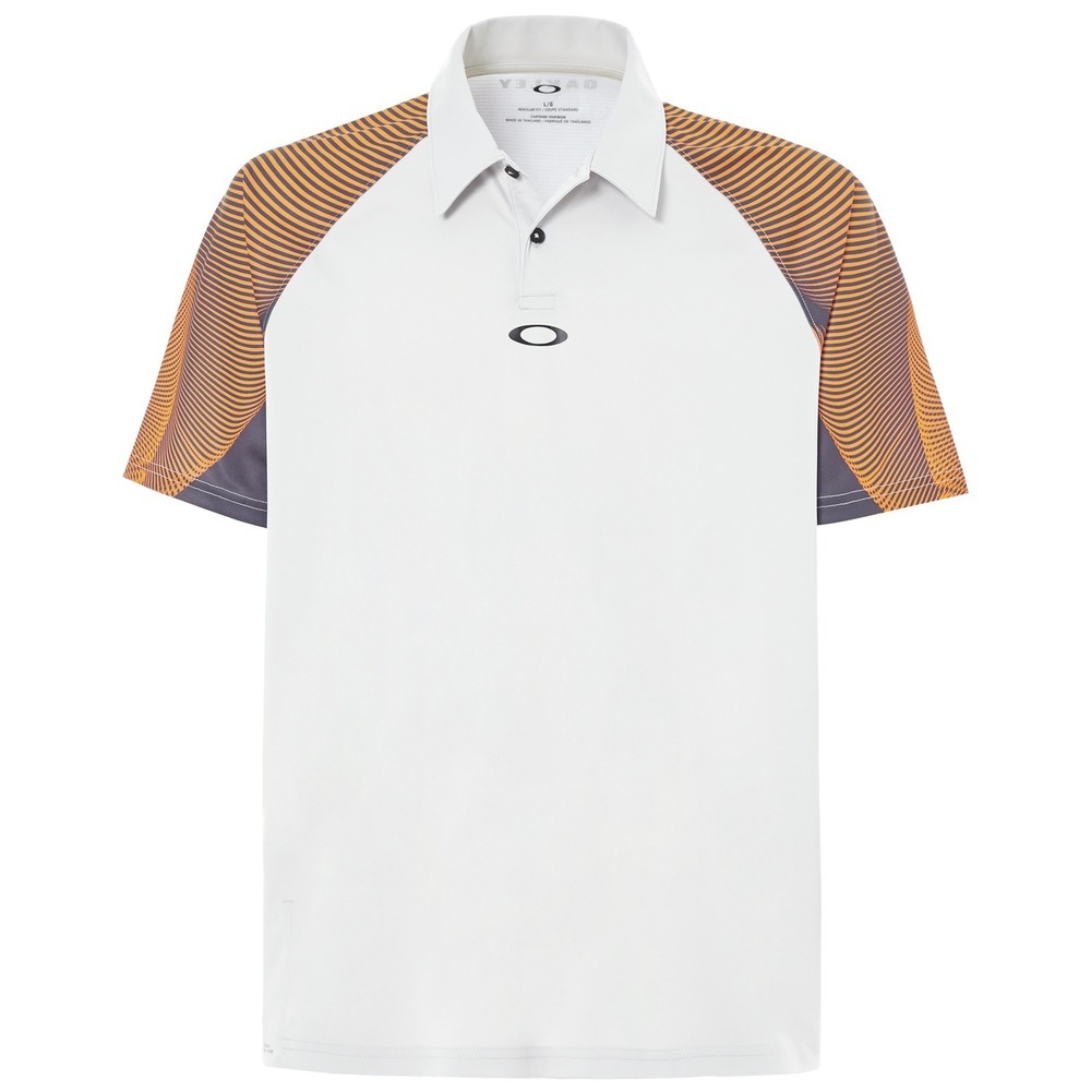 Oakley Golf Aero Motion Mens Polo Shirt  - Light Grey