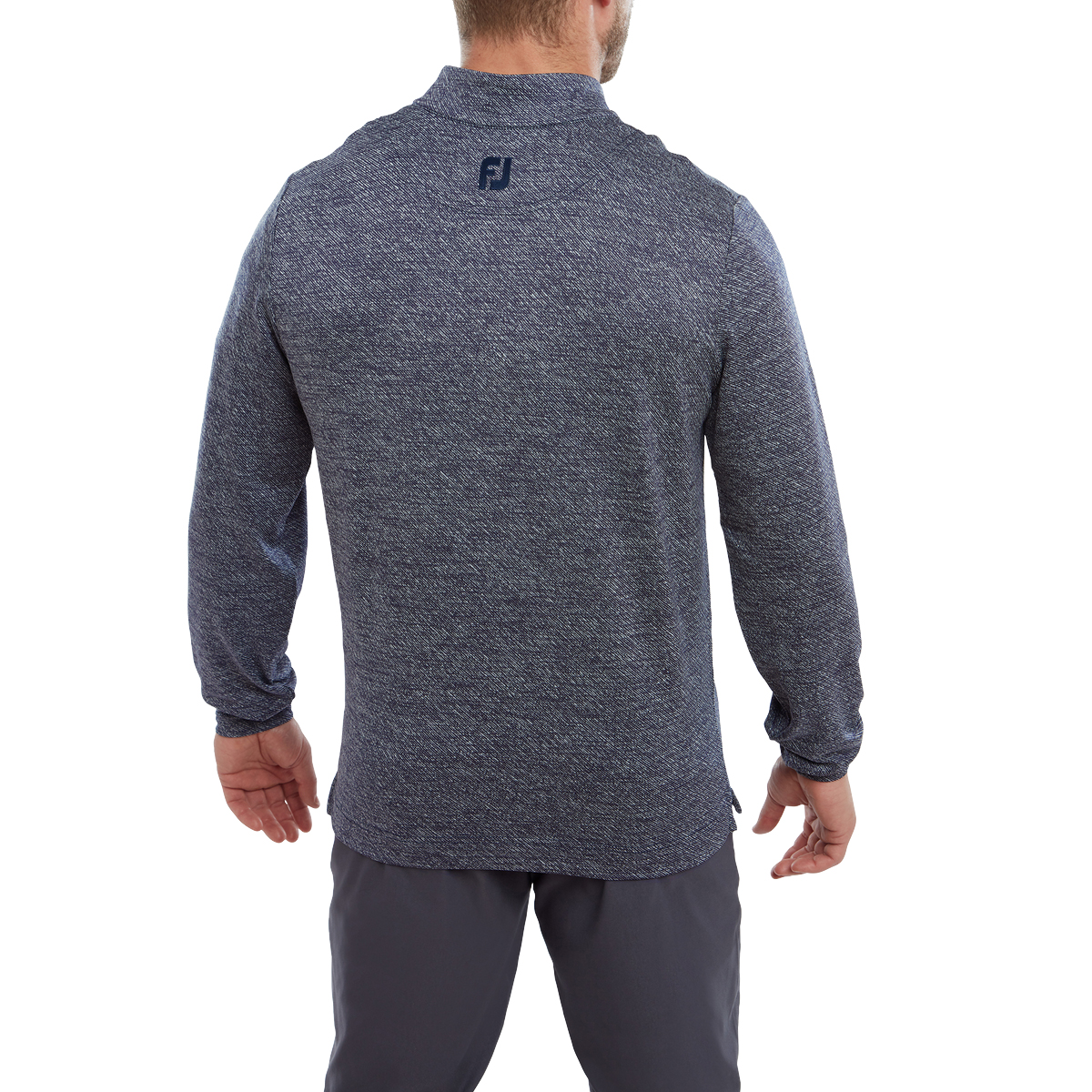 FootJoy EU Jacquard Texture Chill-Out Mens Golf Pullover 
