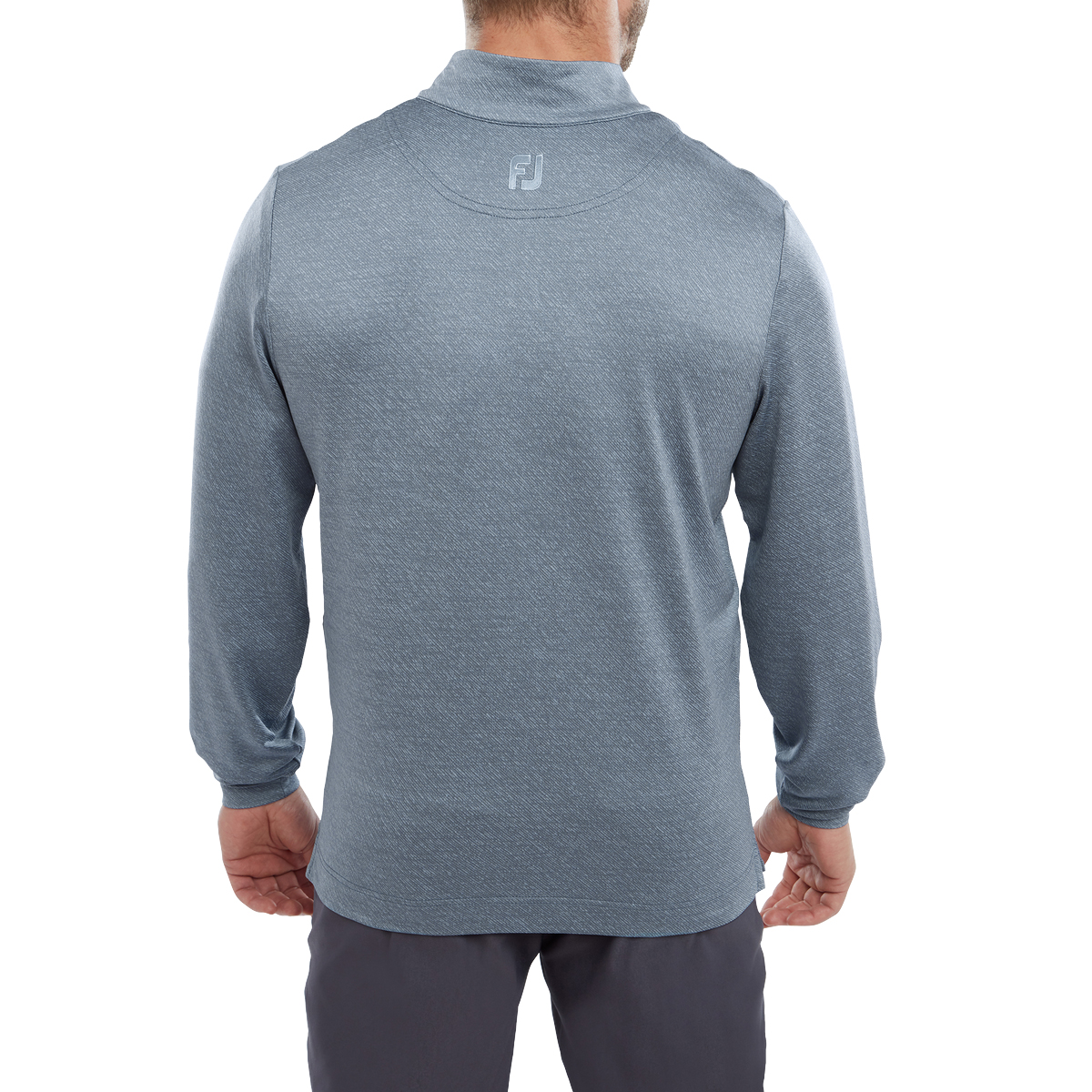 FootJoy EU Jacquard Texture Chill-Out Mens Golf Pullover 