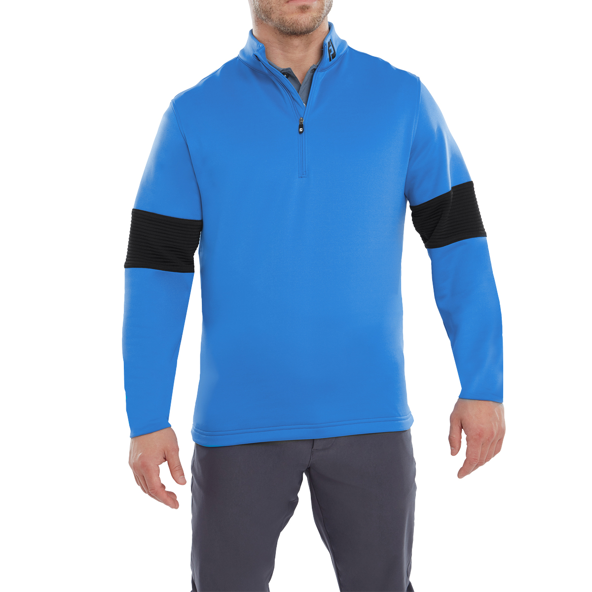FootJoy Mens Ribbed Chill-Out XP Golf Mid-Layer Pullover 