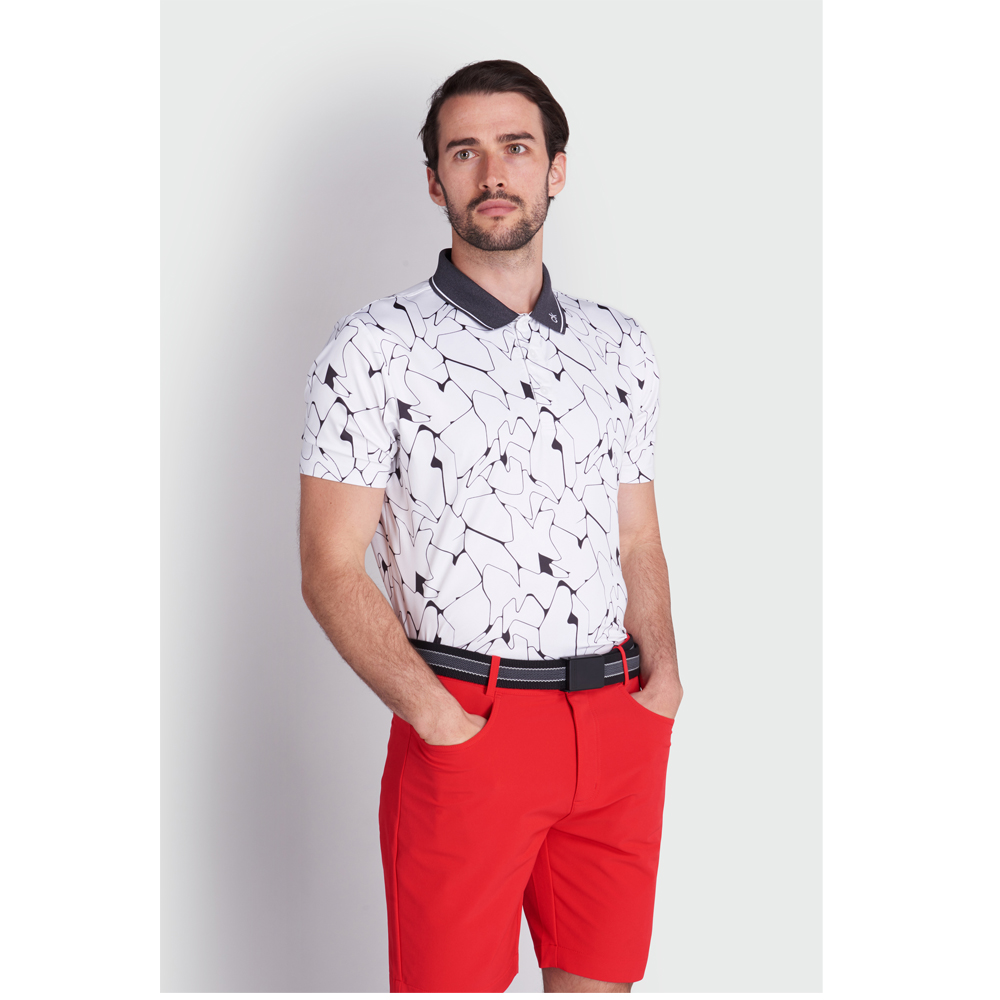 Calvin Klein Mens Sarazen Golf Polo Shirt 