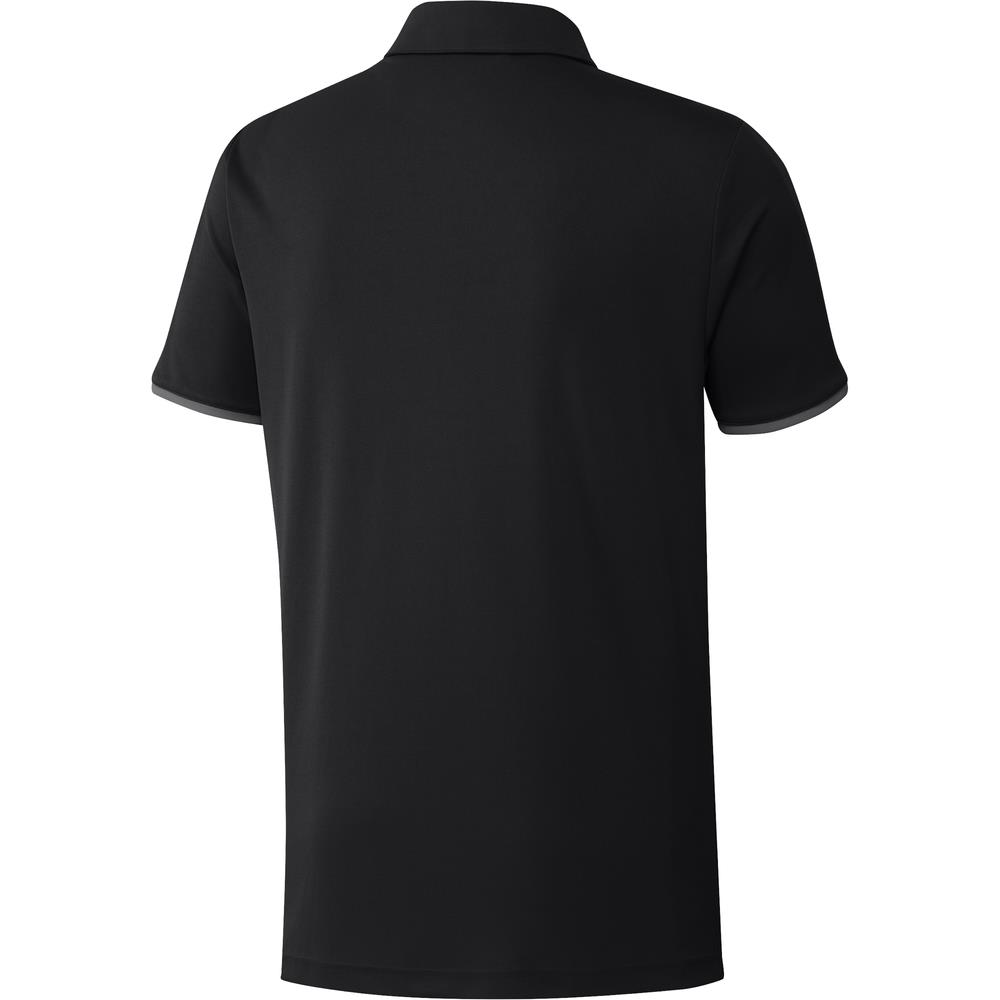 adidas Golf Core Left Chest Mens Polo Shirt  - Black/Grey Five