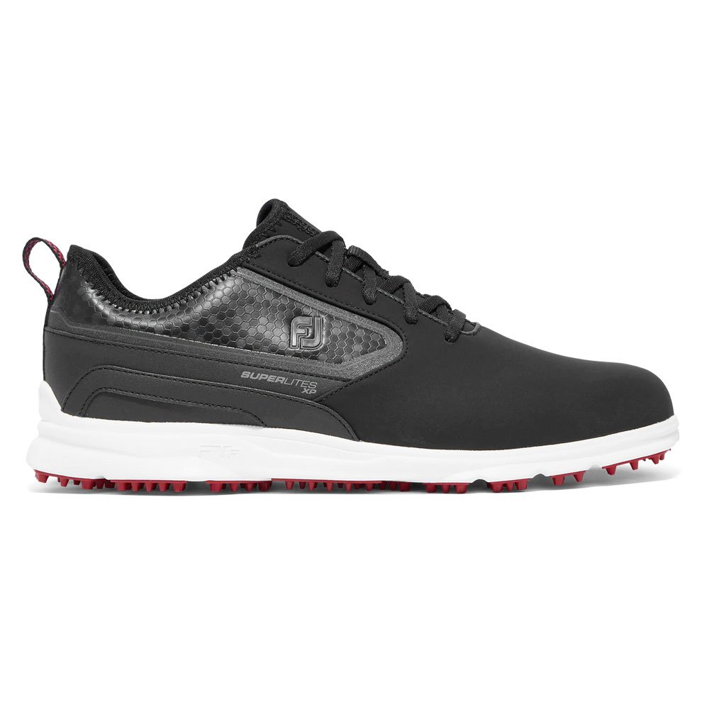FootJoy Superlites XP Mens Golf Shoes  - Black/White/Red