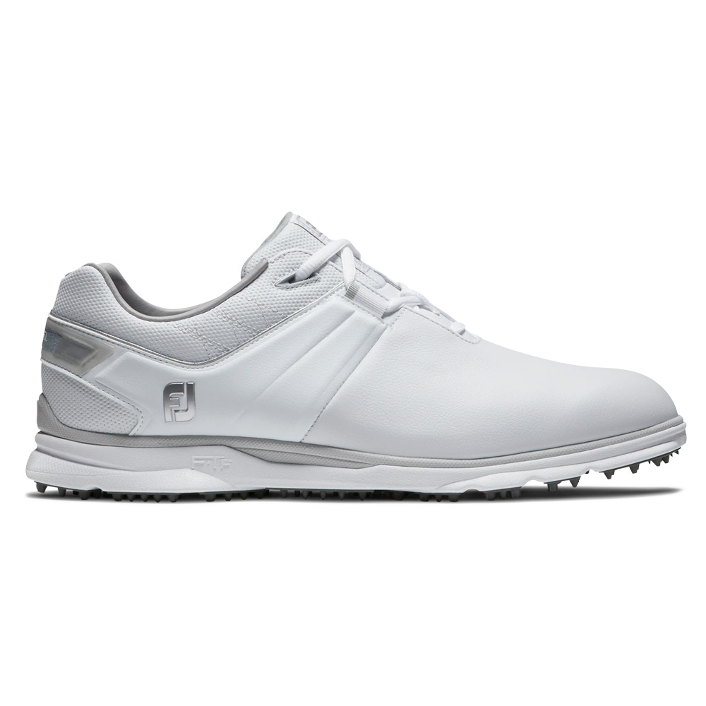FootJoy Pro SL Mens Spikeless Golf Shoes  - White/Grey