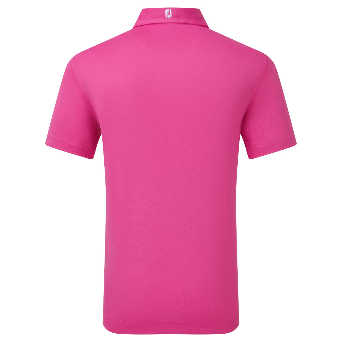 FootJoy Stretch Pique Solid Mens Golf Polo Shirt  - Hot Pink